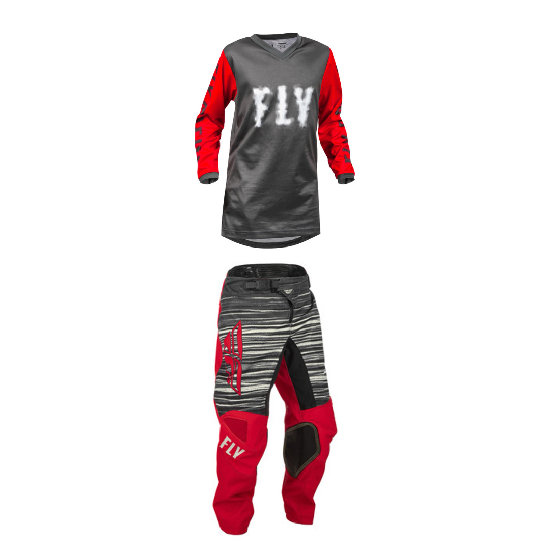 Fly Racing Youth Mixed Kit (Red)