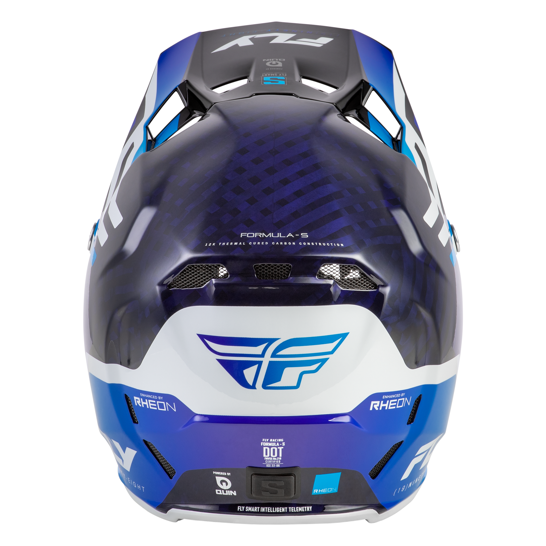 FLY Racing 2026 Formula S Byte Carbon (Blue Carbon/Blue/White)