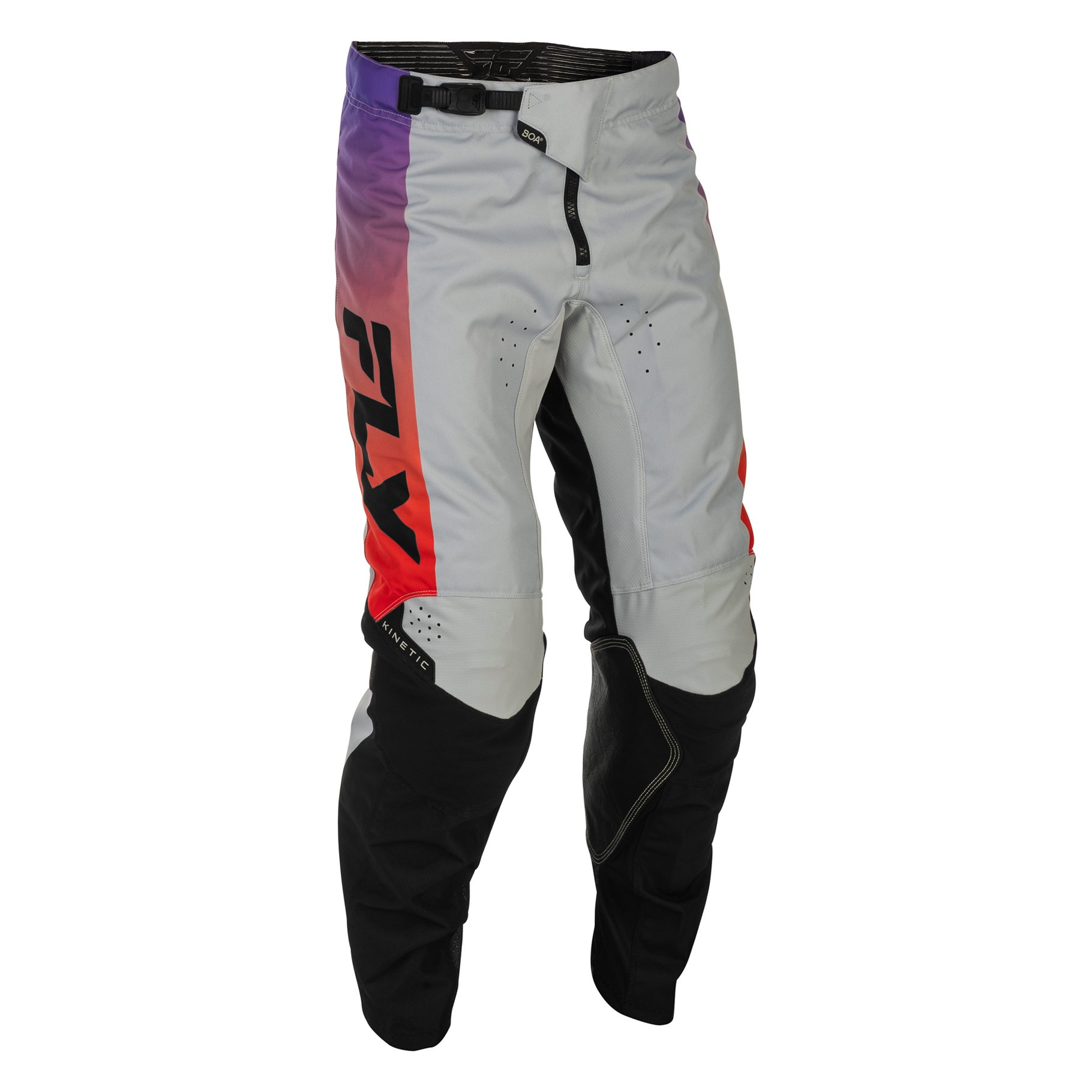 FLY Racing 2026 Kinetic Pants (Grey/Red/Purple/Black)