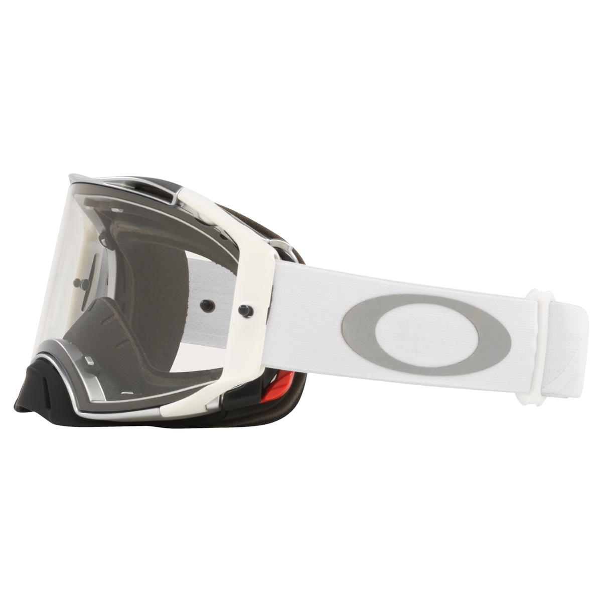Oakley Airbrake Tuff Blocks Goggle White (Clear)