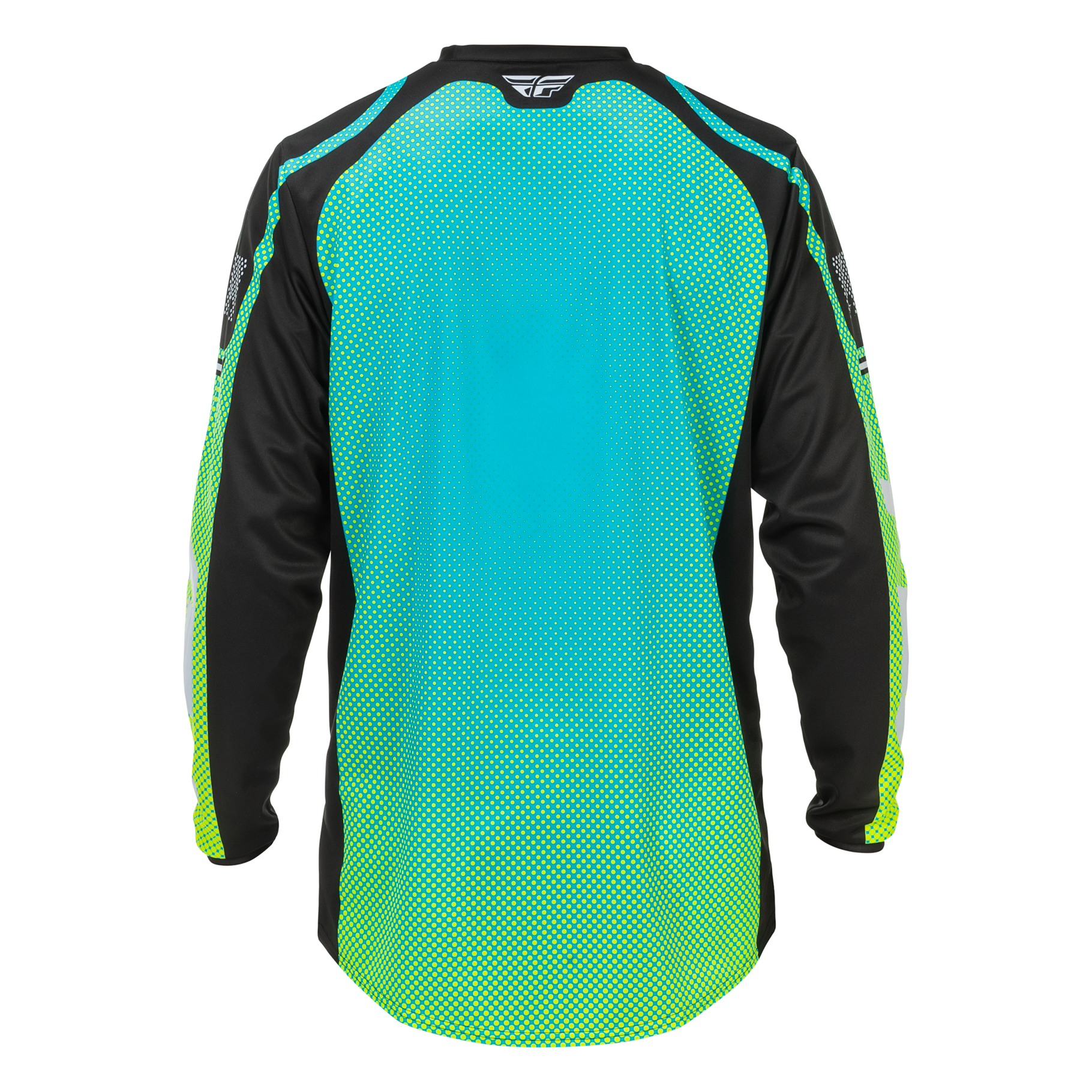 Fly Racing 2026 F-16 Jersey (Aqua/Black/White)