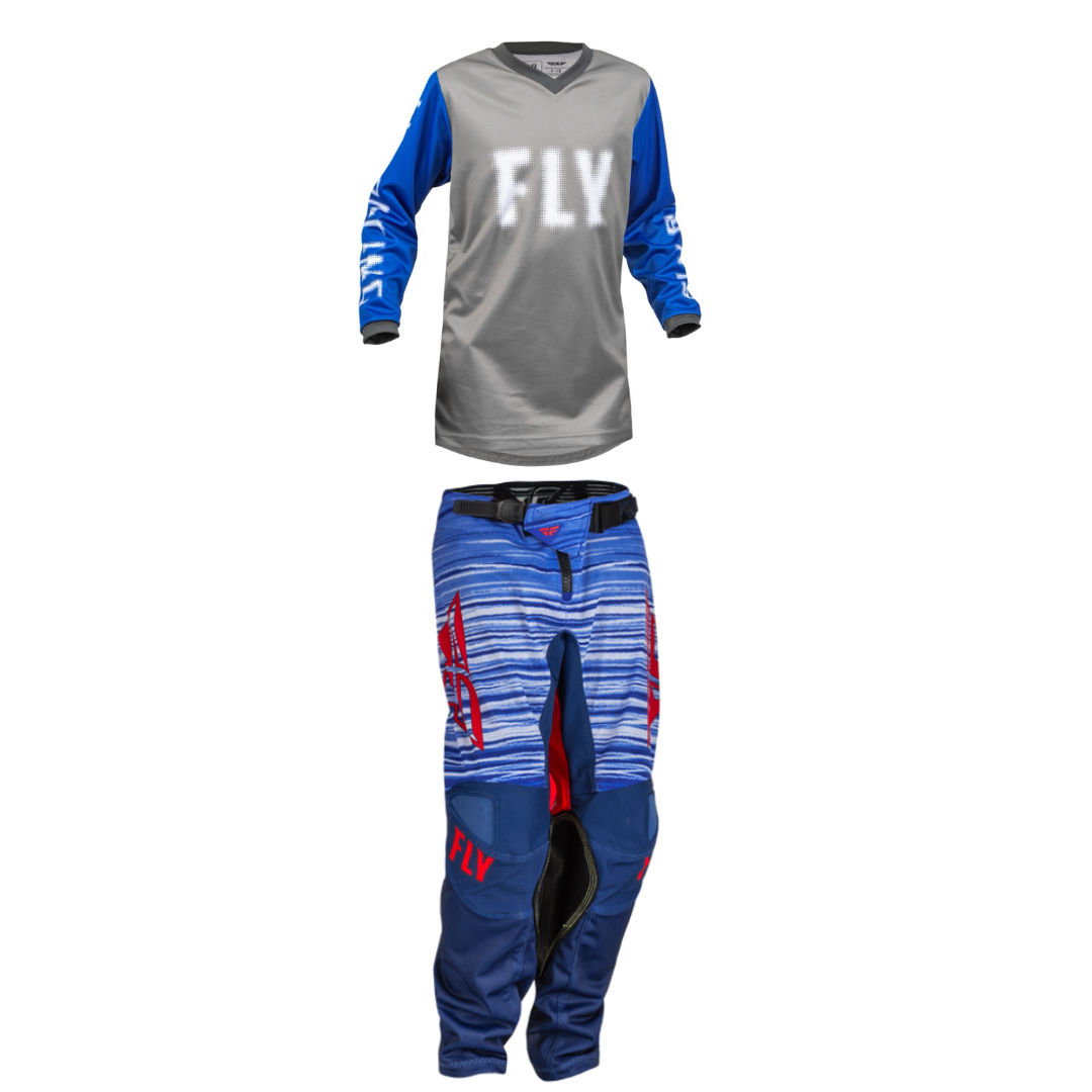 Fly Racing Youth Mixed Kit (Blue)