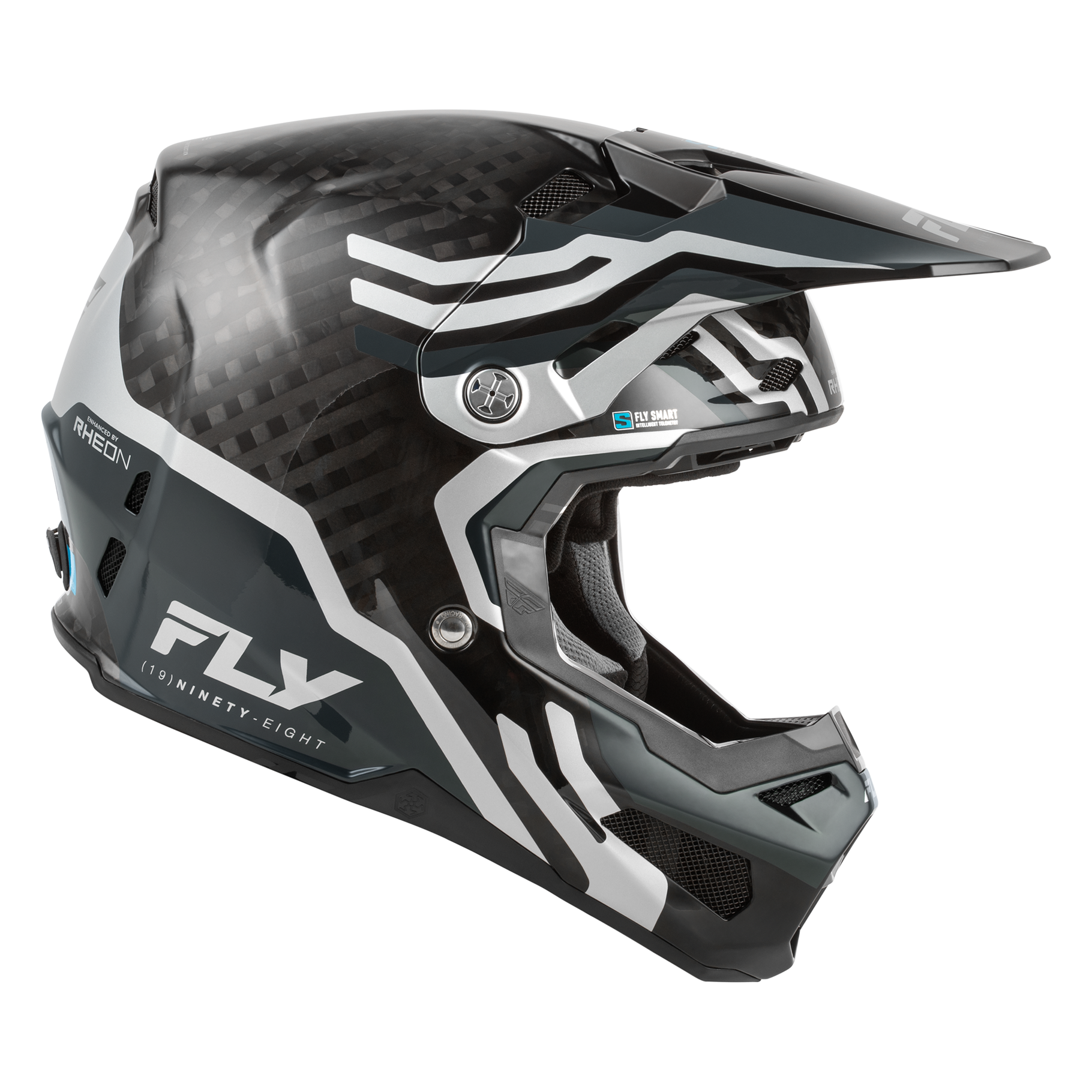 FLY Racing 2026 Formula S Byte Carbon (Black Carbon/Grey/Silver)