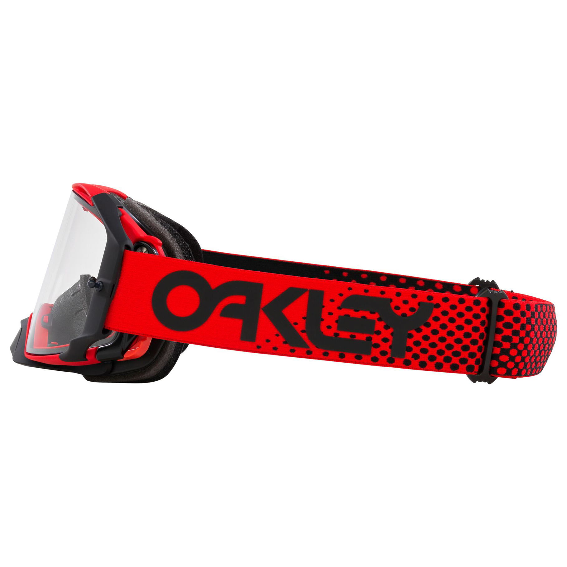 Oakley Airbrake Moto Goggle Red (Clear)