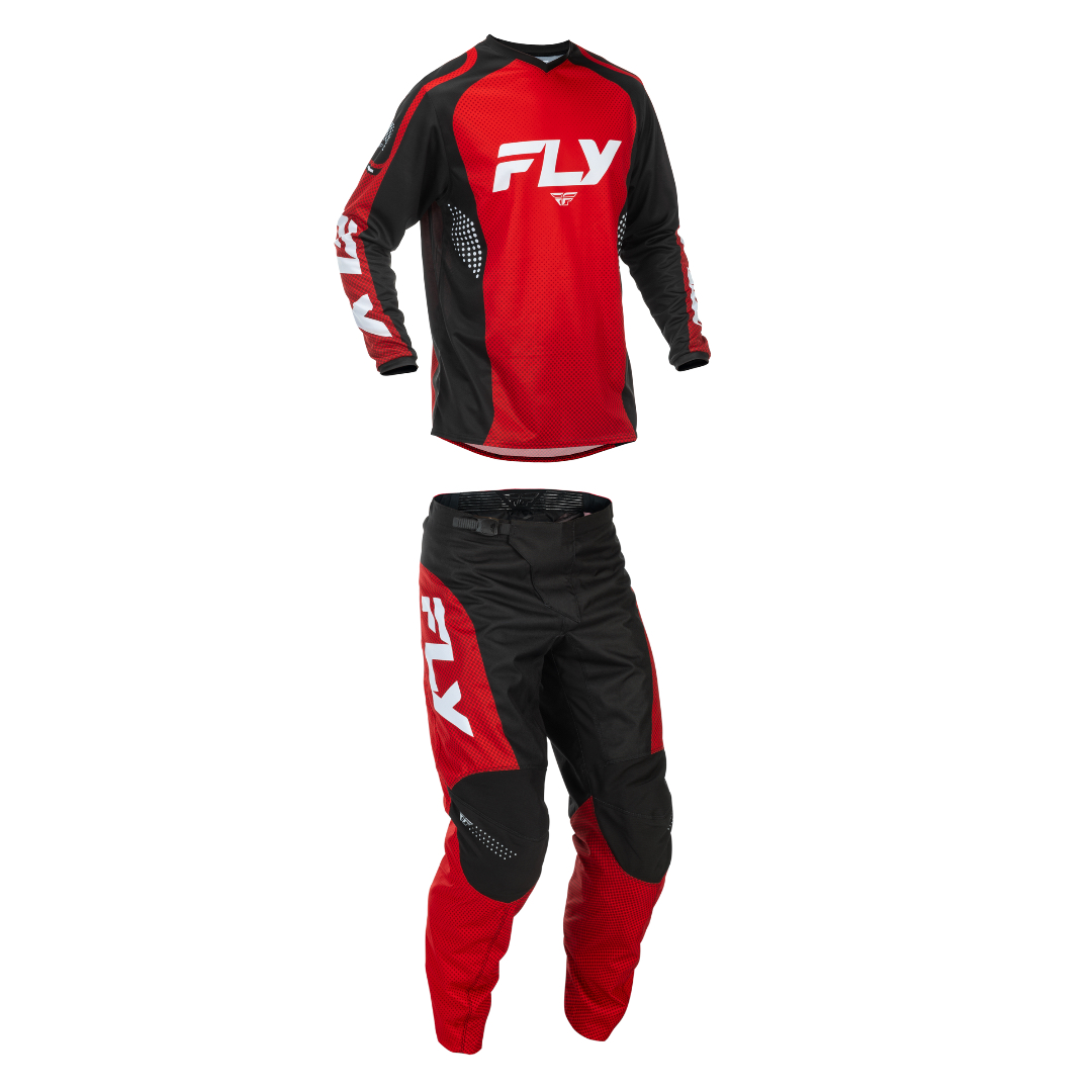 FLY Racing 2026 F-16 Full Kit (Black/Red/White)