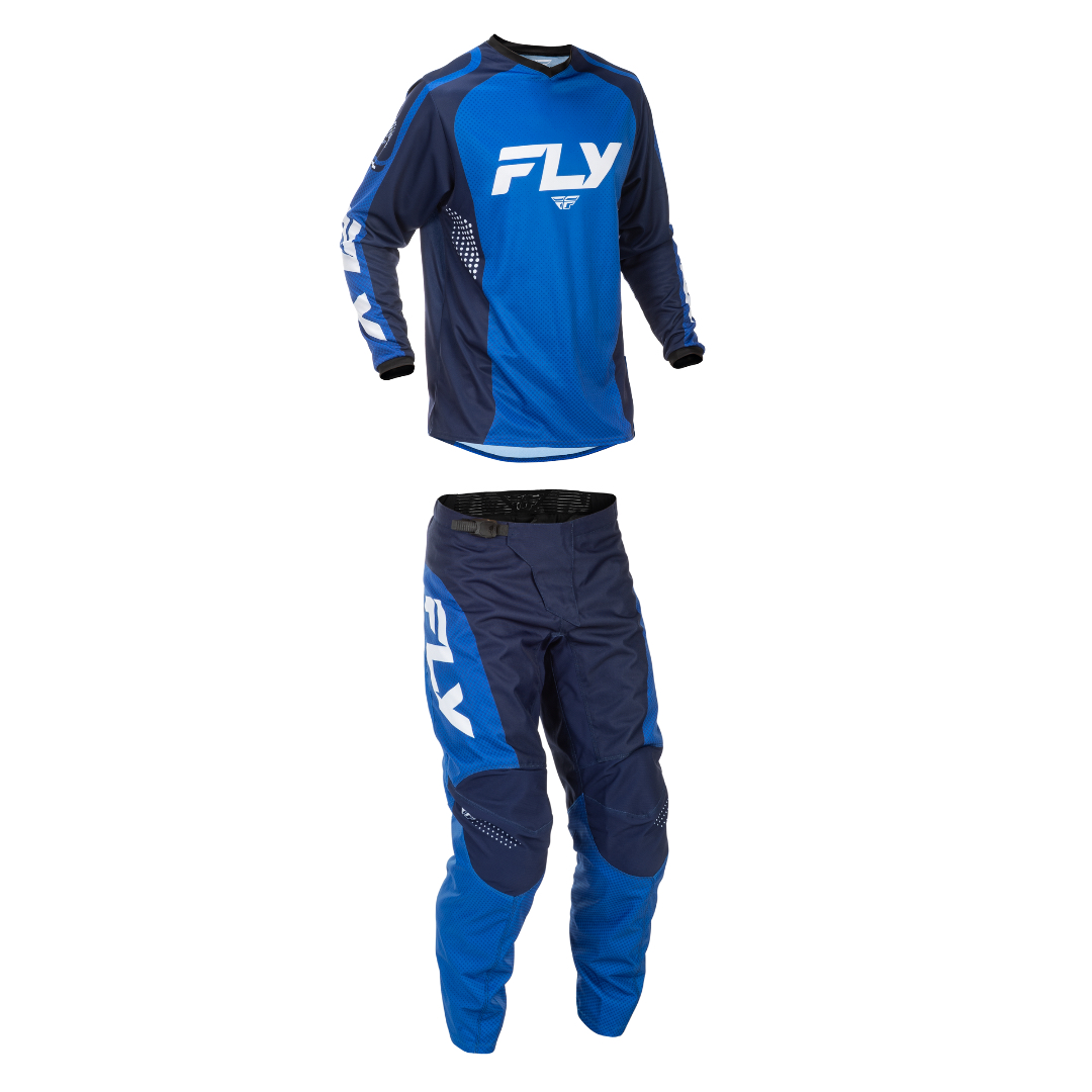 FLY Racing 2026 F-16 Full Kit (Blue/Dark Blue/White)