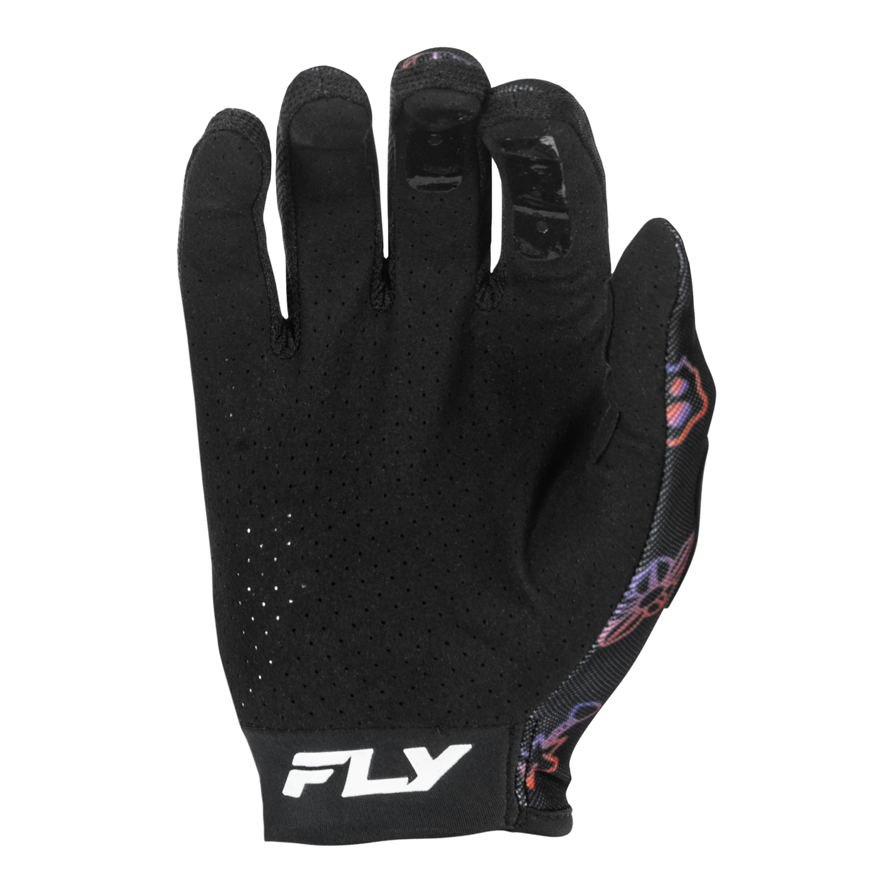 FLY Racing 2026 Lite Outline Youth Gloves (Black/Red/Purple)