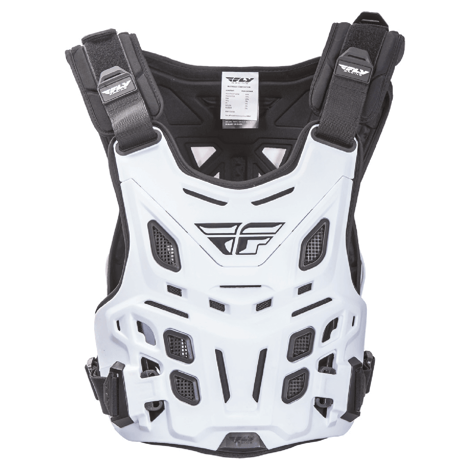 FLY Racing Revel Race Roost Guard White