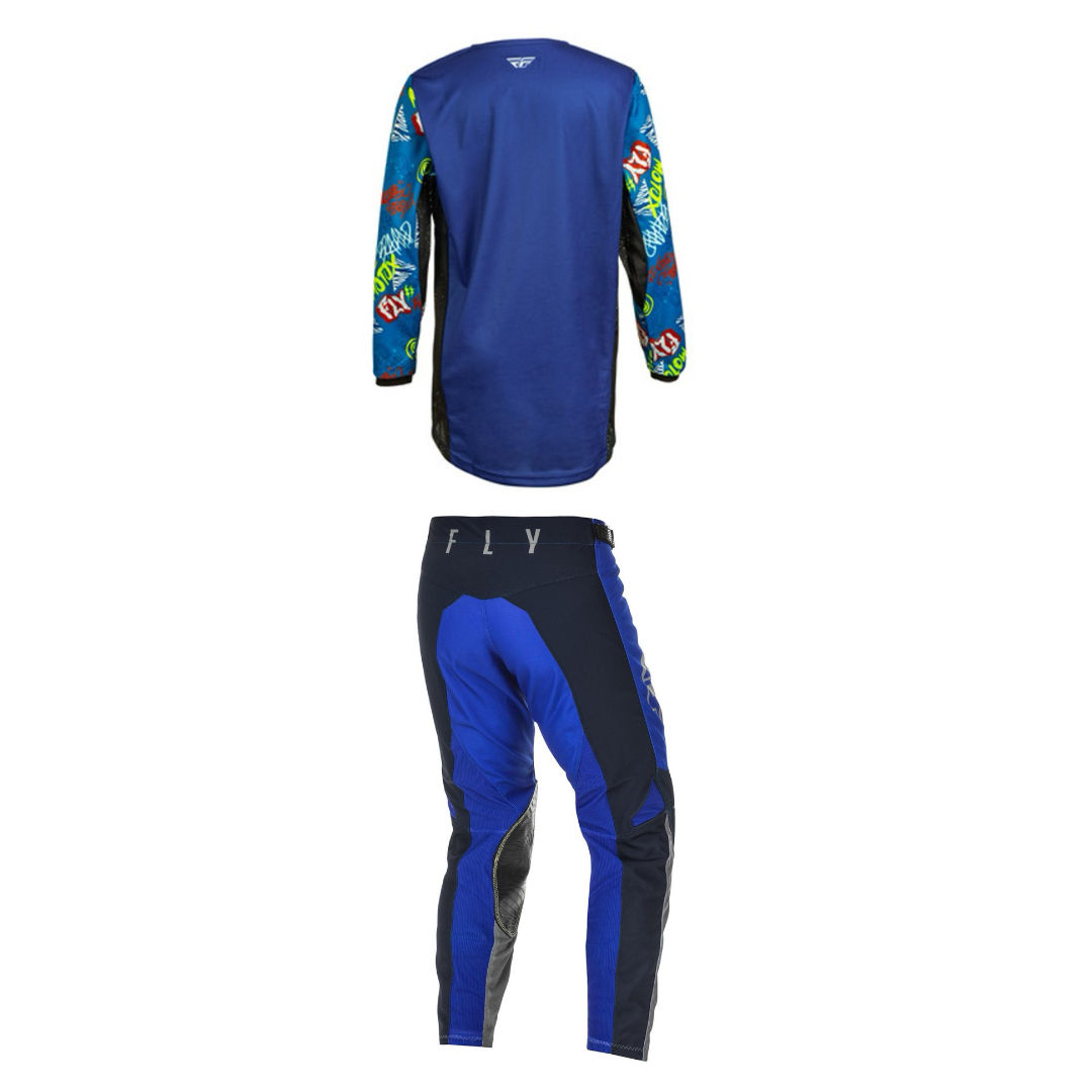 Fly Racing Youth Mixed Kit (Blue)