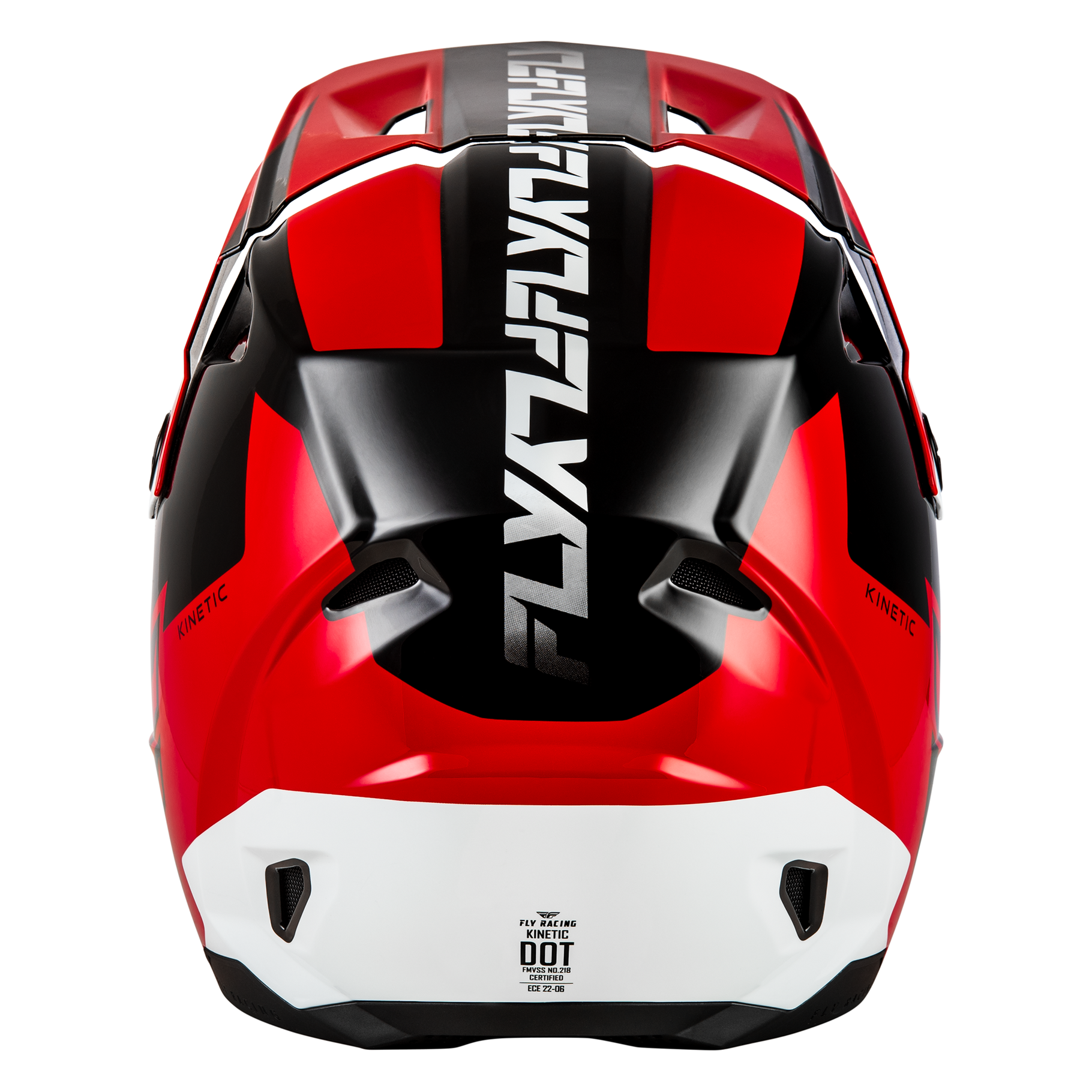 FLY Racing 2026 Kinetic Crest Helmet (Red/Black/White)