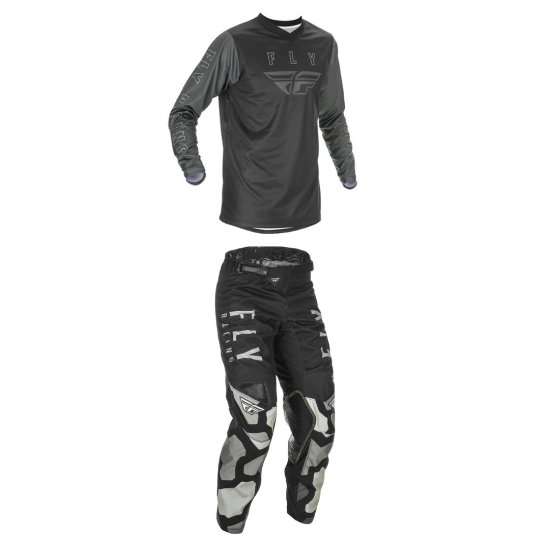 Fly Racing Youth Mixed Kit (Black)