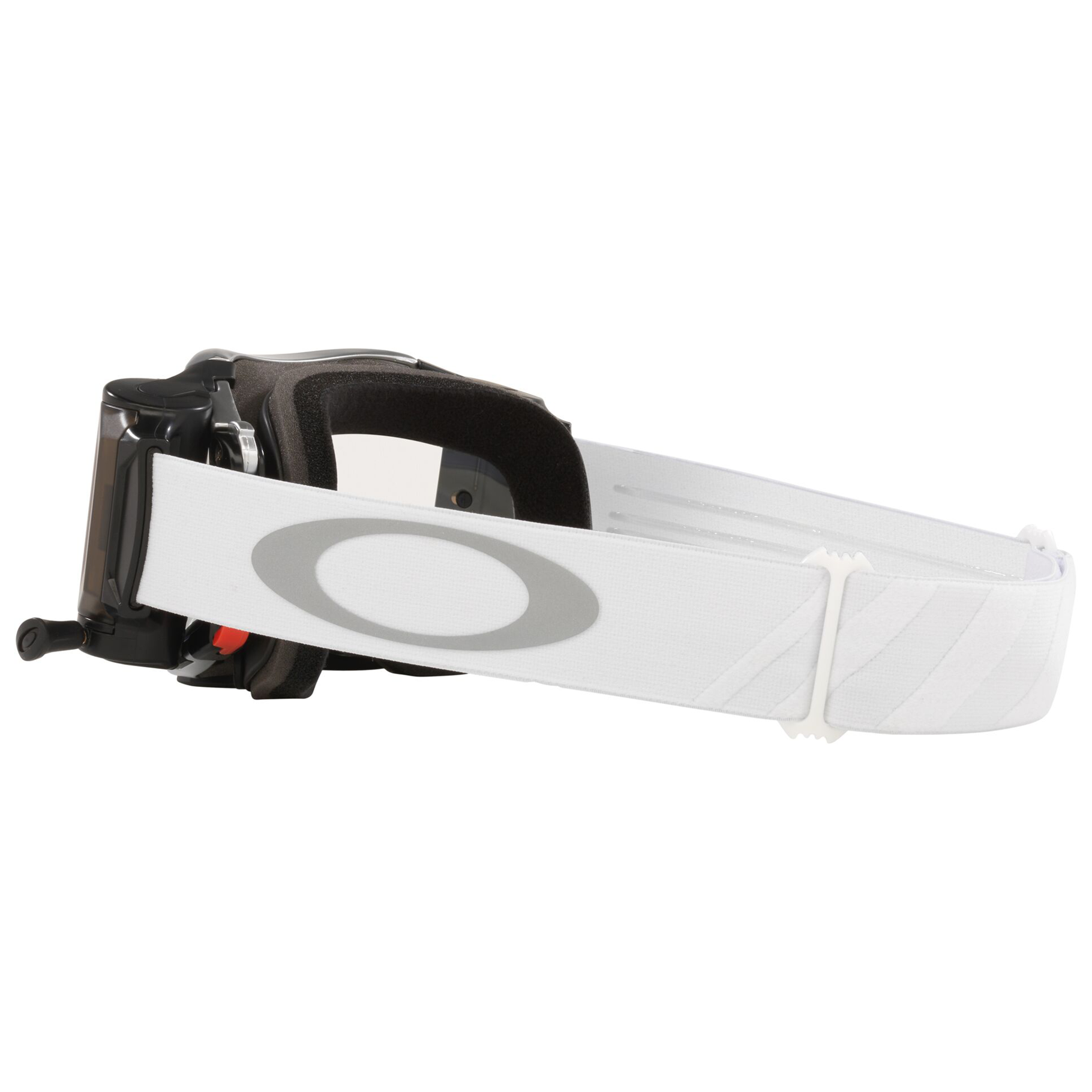 Oakley Airbrake Tuff Blocks Goggle White Roll off (Clear)