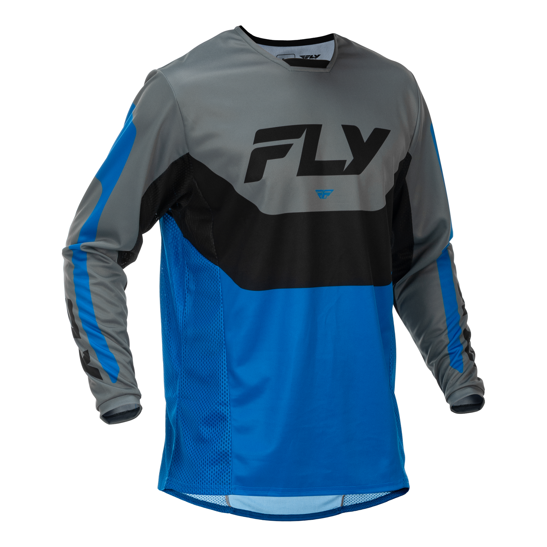Fly Racing 2026 Kinetic Jersey (Blue/Grey/Black)