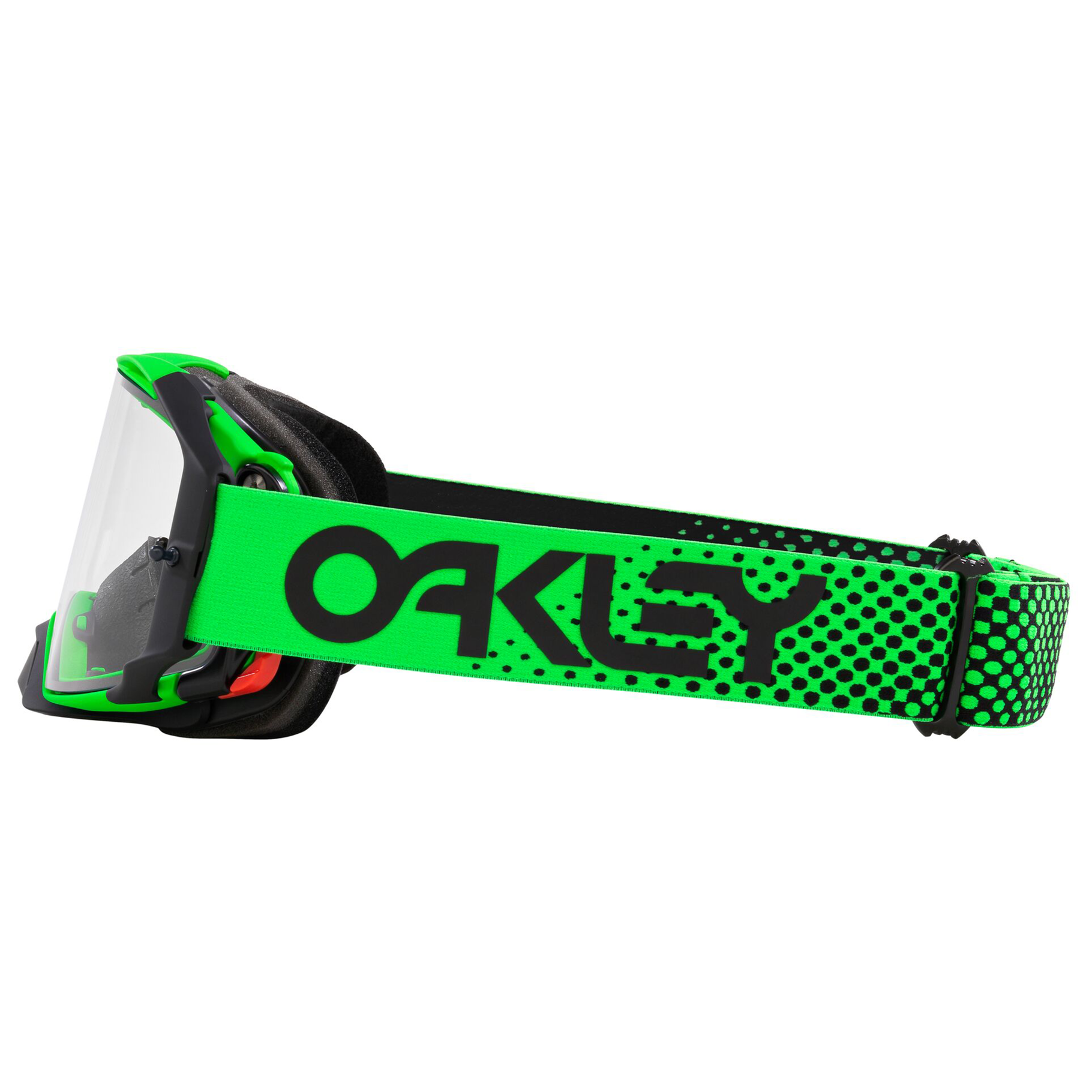 Oakley Airbrake Moto Goggle Green (Clear)