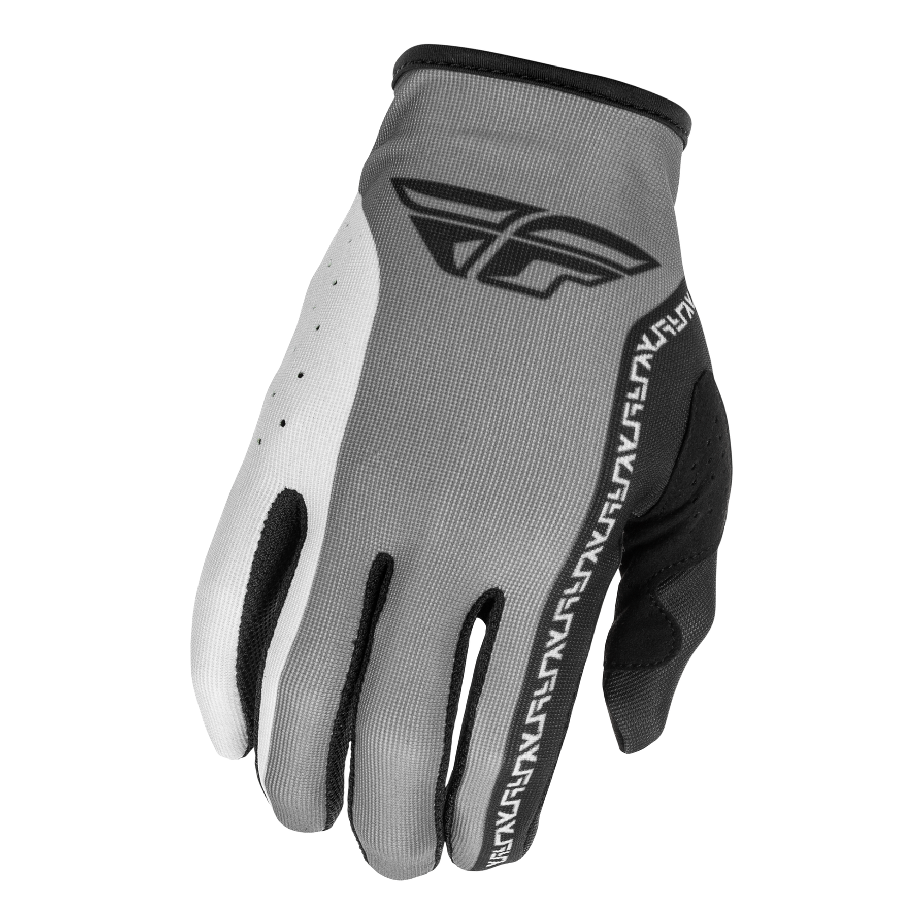 Fly Racing 2026 Lite Youth Gloves (Grey/Black)