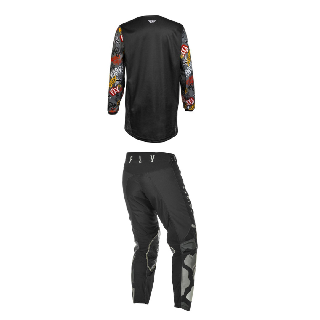 Fly Racing Youth Mixed Kit (Black)