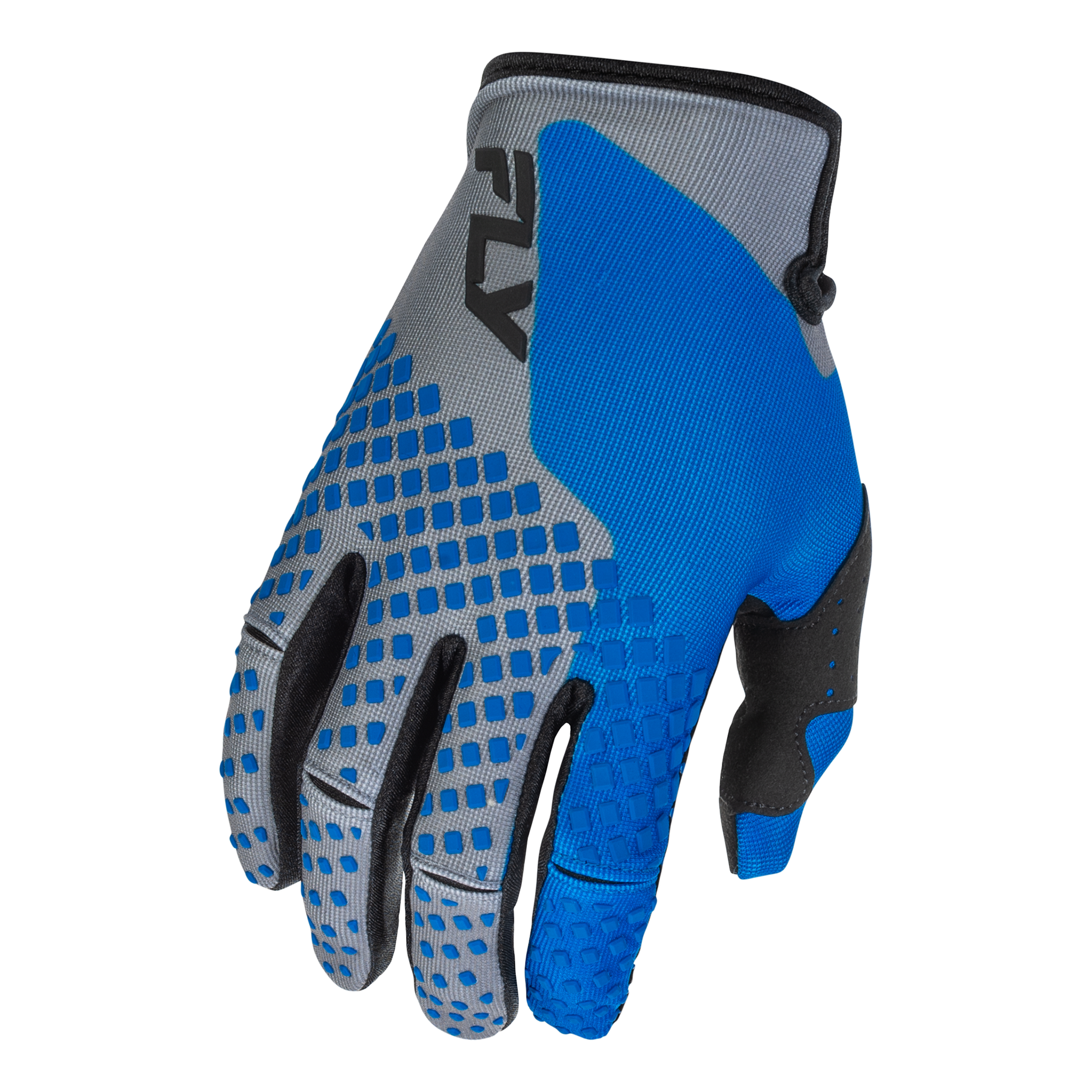 FLY Racing 2026 Kinetic Youth Gloves (Blue/Grey/Black)