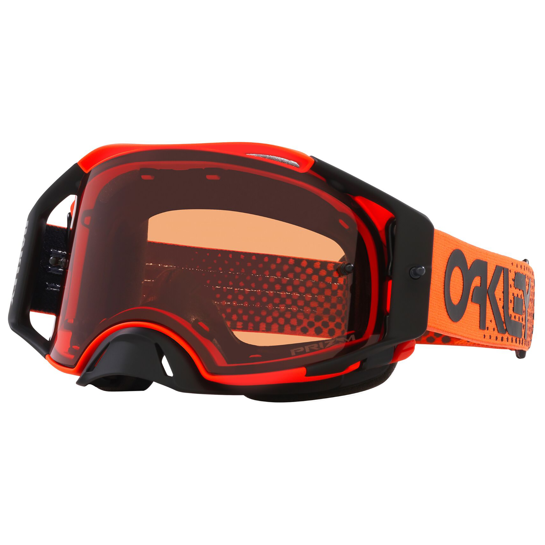 Oakley Airbrake Moto Goggle Orange (Bronze Prizm)