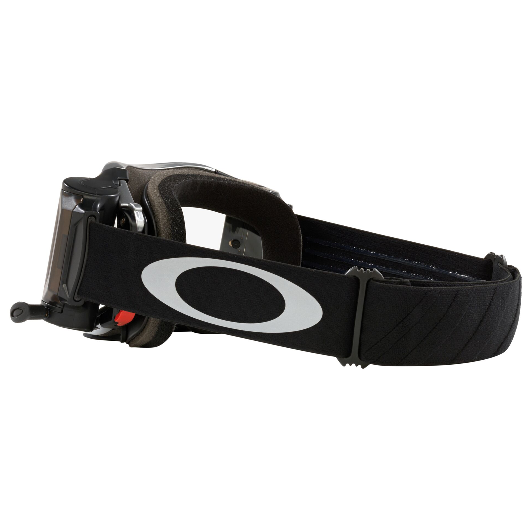 Oakley Airbrake Tuff Blocks Goggle Black Gunmetal Roll off (Clear)