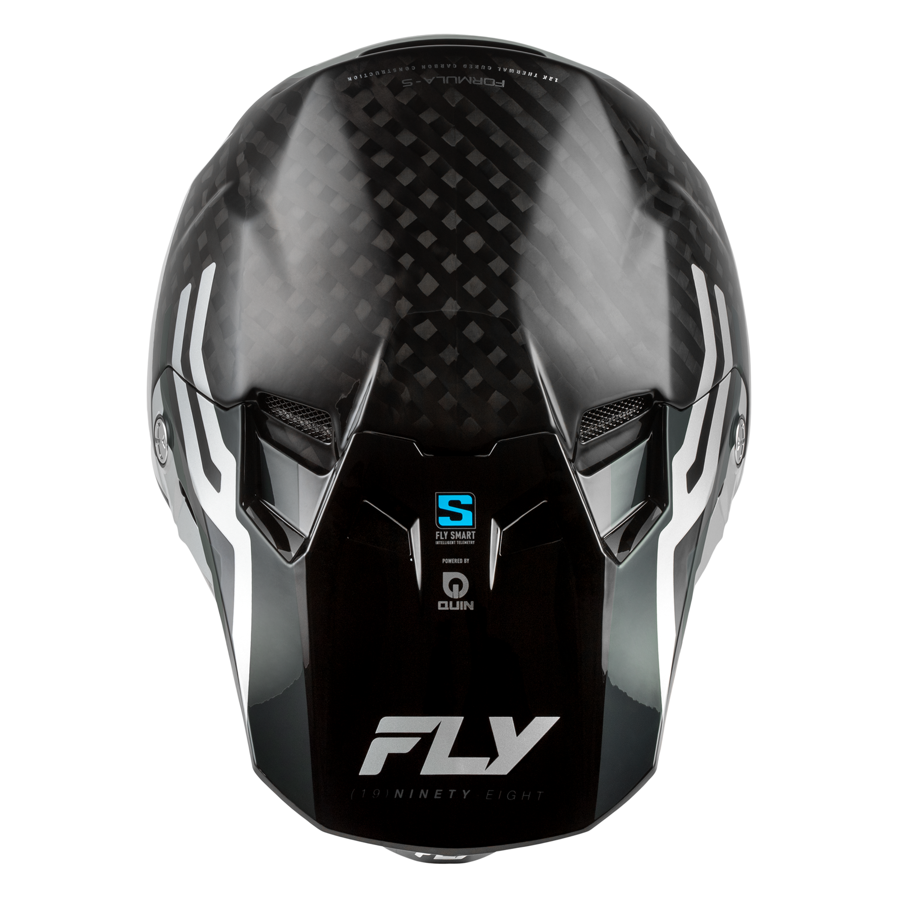 FLY Racing 2026 Formula S Byte Carbon (Black Carbon/Grey/Silver)