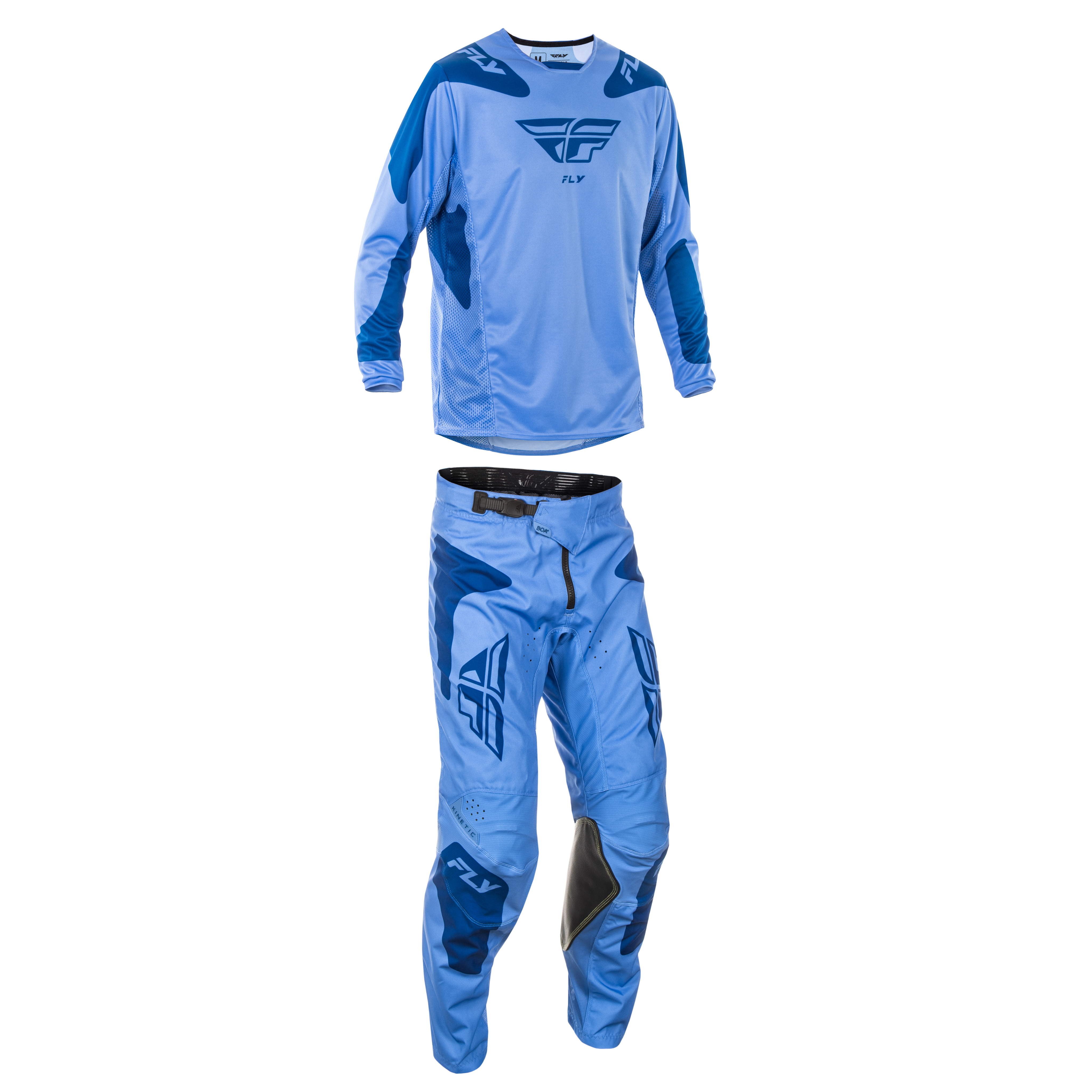 FLY Racing 2025 Kinetic SYM Kit (Ultramarine/Dark Blue)