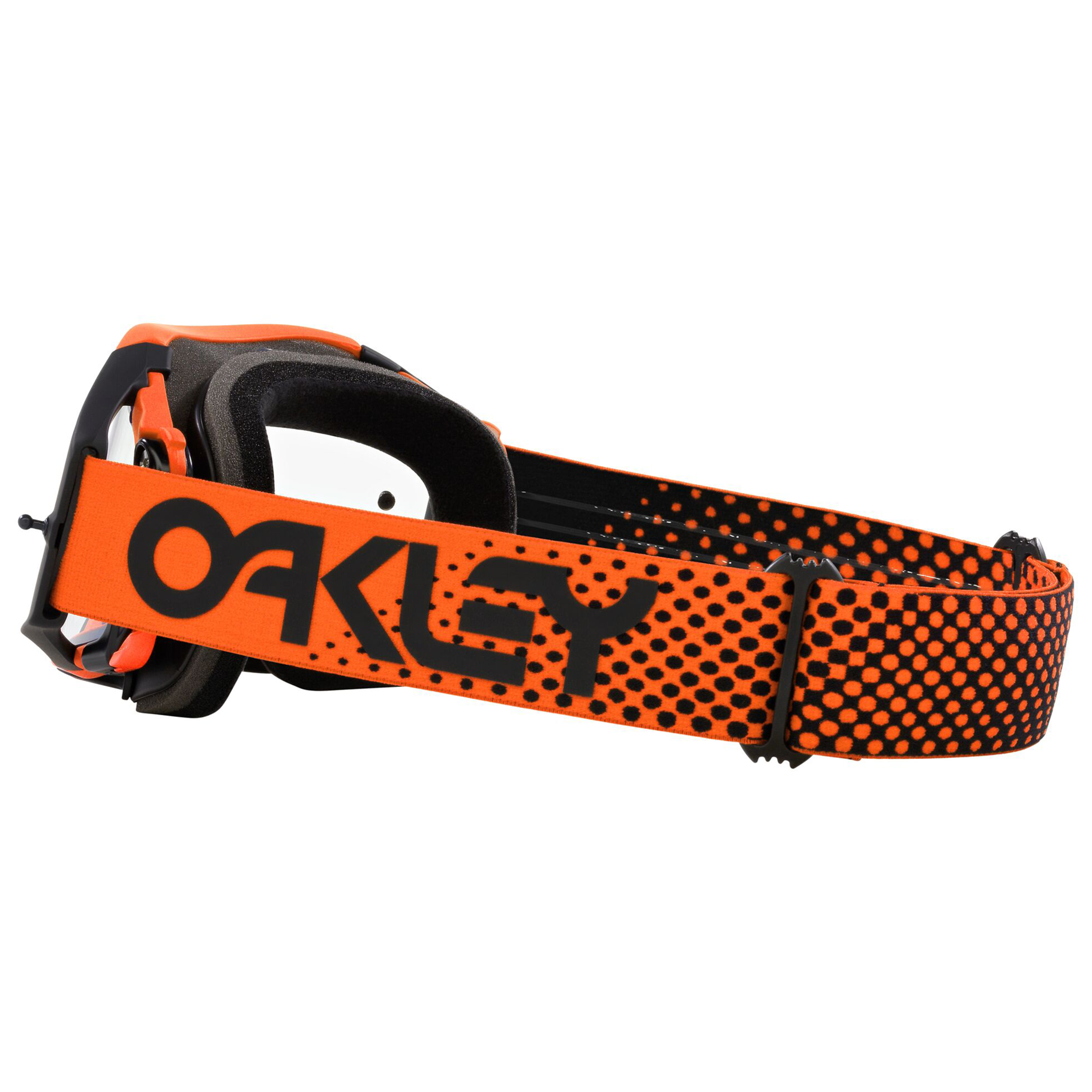 Oakley Airbrake Moto Goggle Orange (Clear)