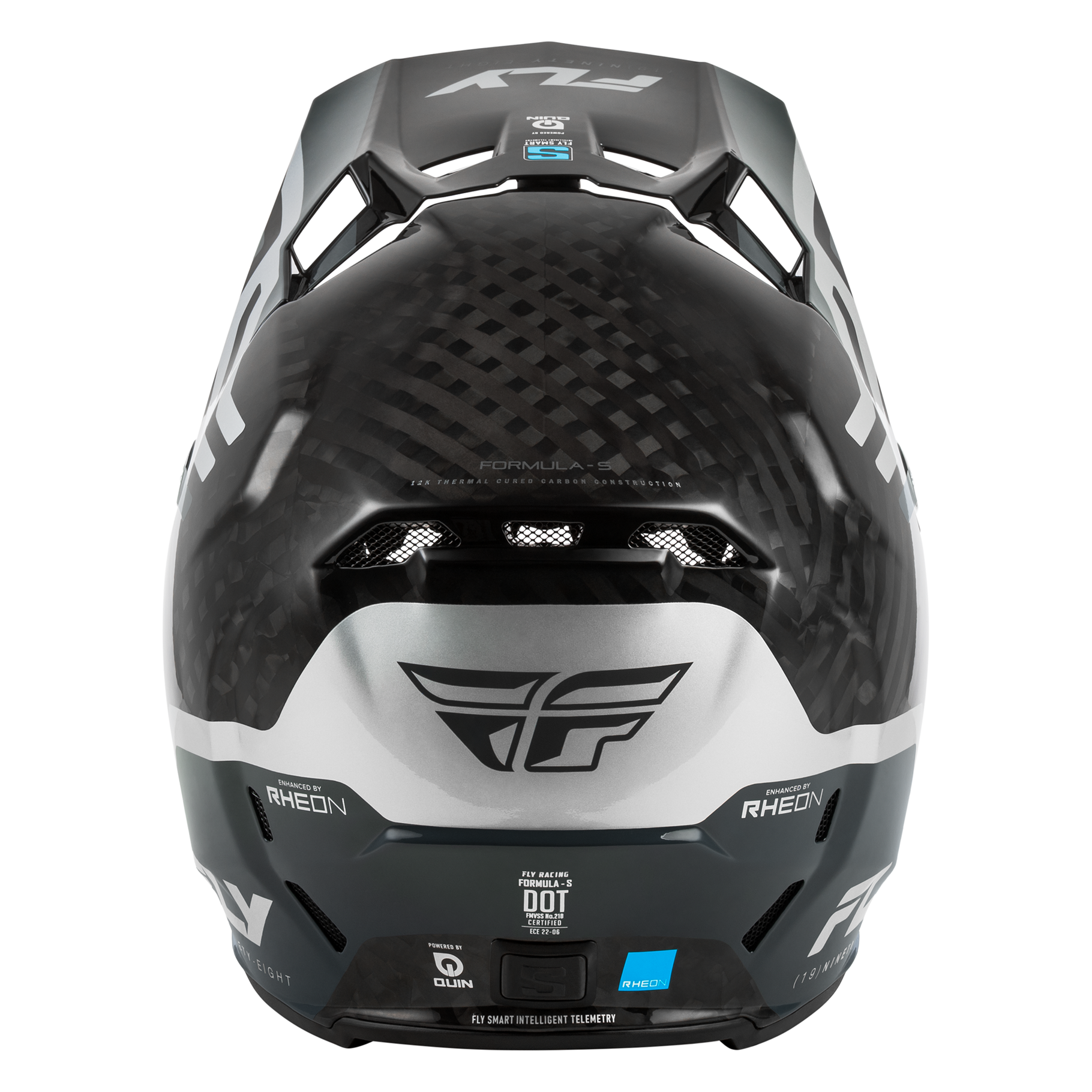 FLY Racing 2026 Formula S Byte Carbon (Black Carbon/Grey/Silver)