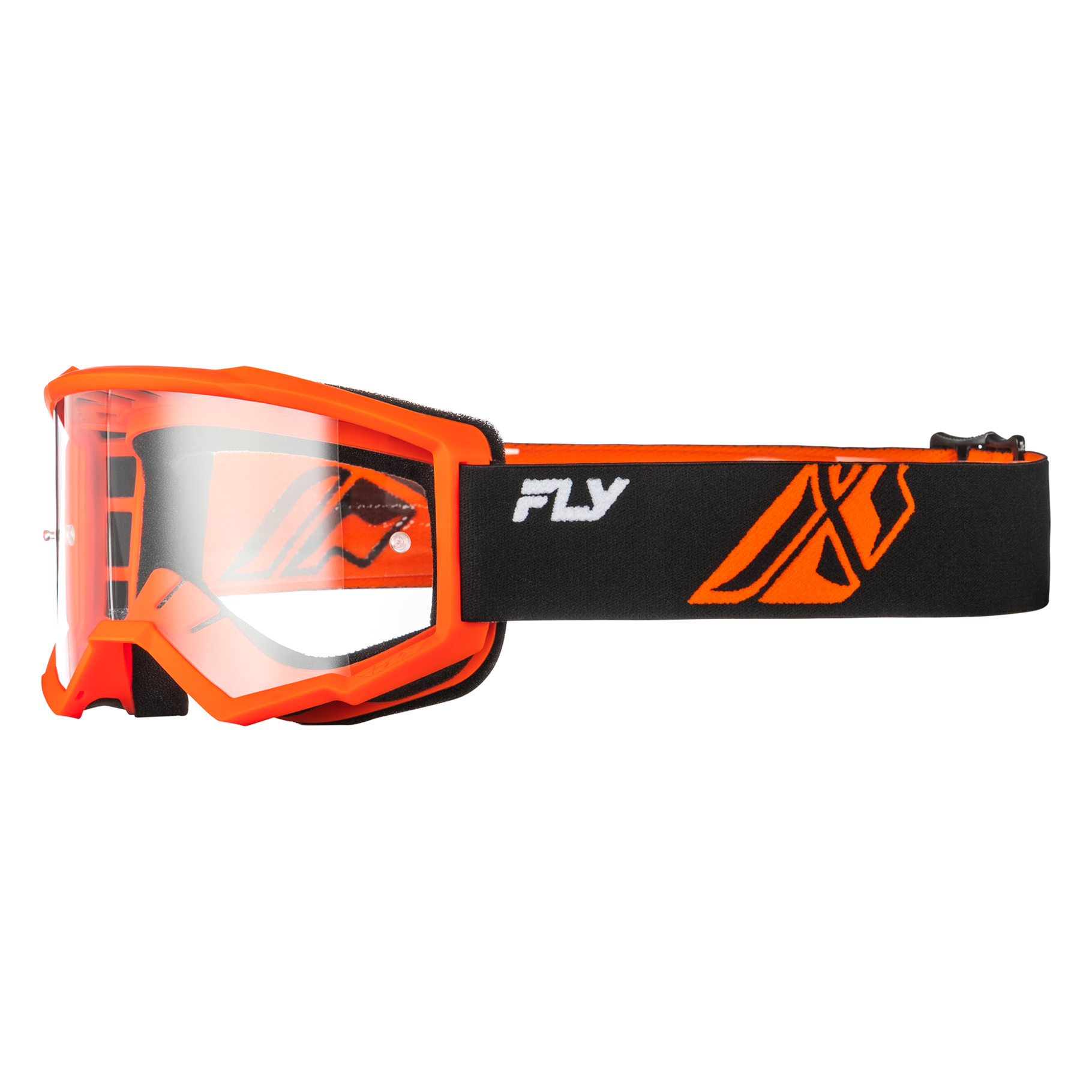 FLY Racing 2026 Focus Goggle (Black/Orange)