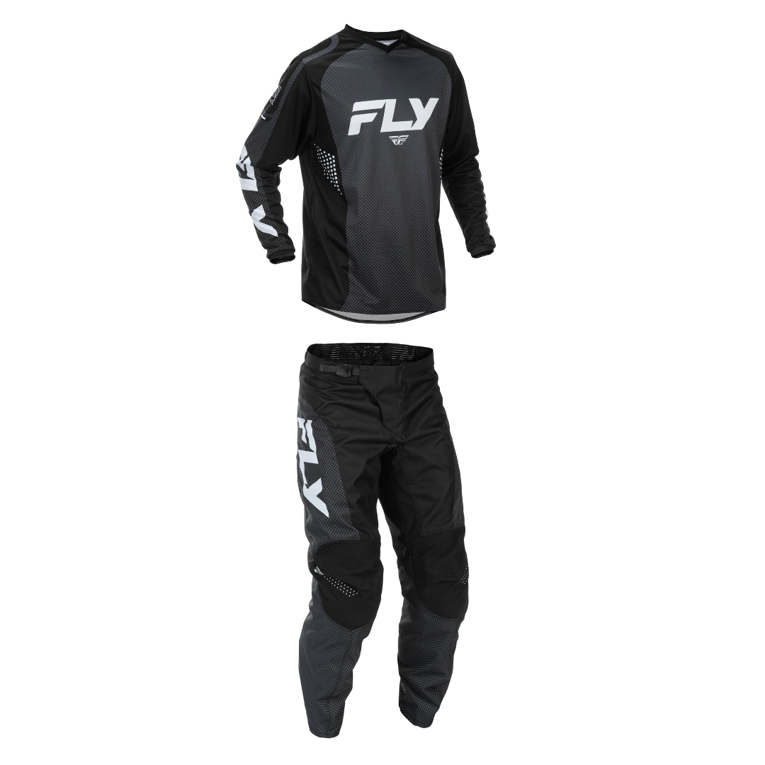 FLY Racing 2026 F-16 Full Kit (Black/White)