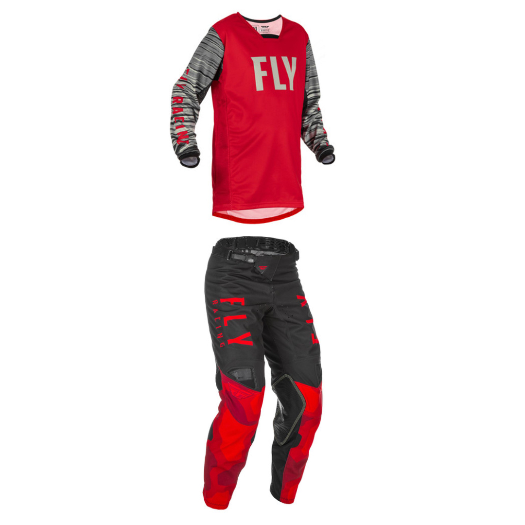 Fly Racing Youth Mixed Kit (Red)