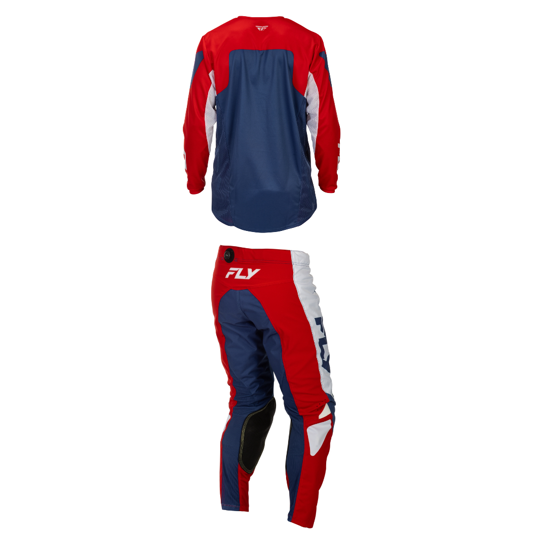 FLY Racing 2026 Kinetic Full Kit (Red/White/Blue)