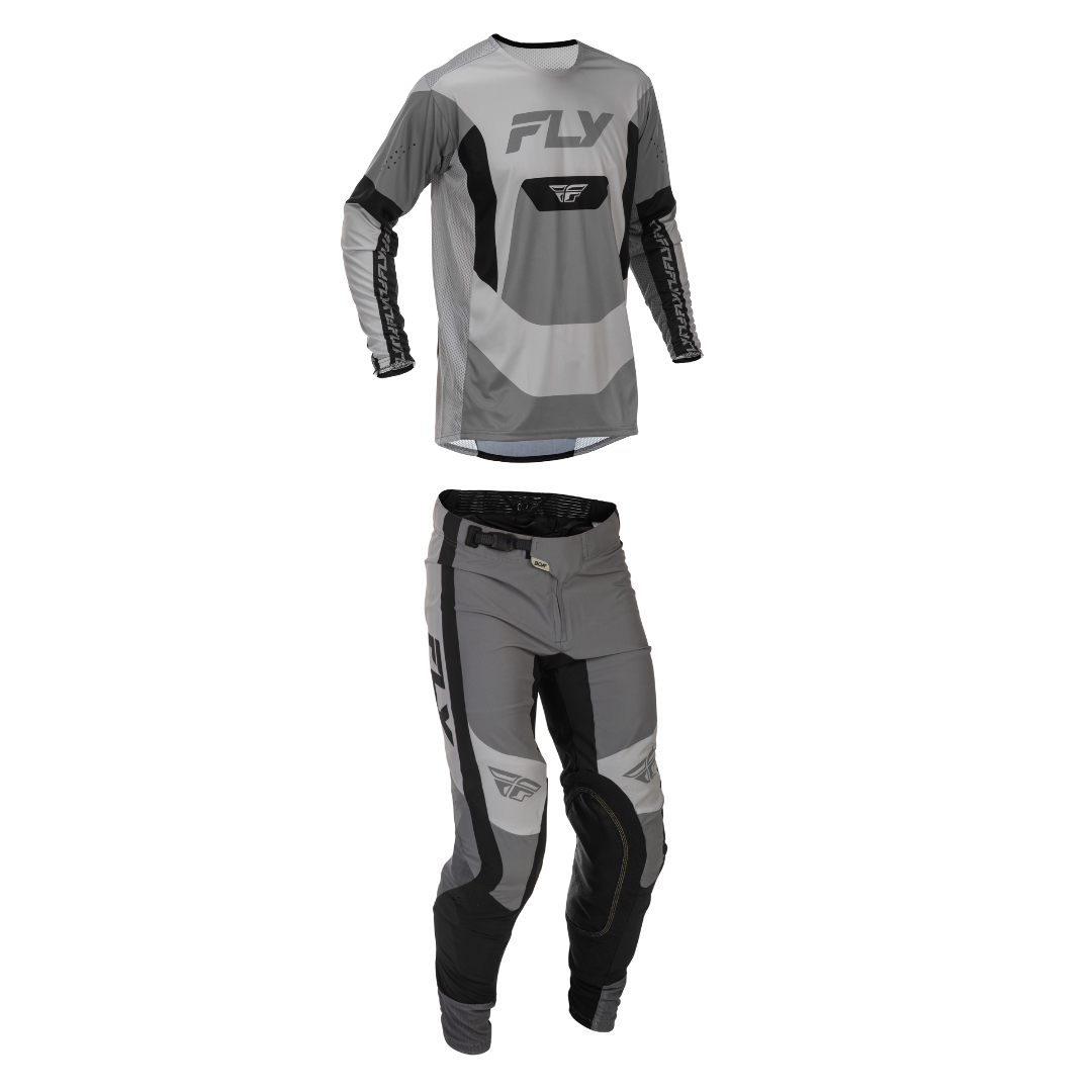 FLY Racing 2026 Lite Full Kit (Grey/Black)