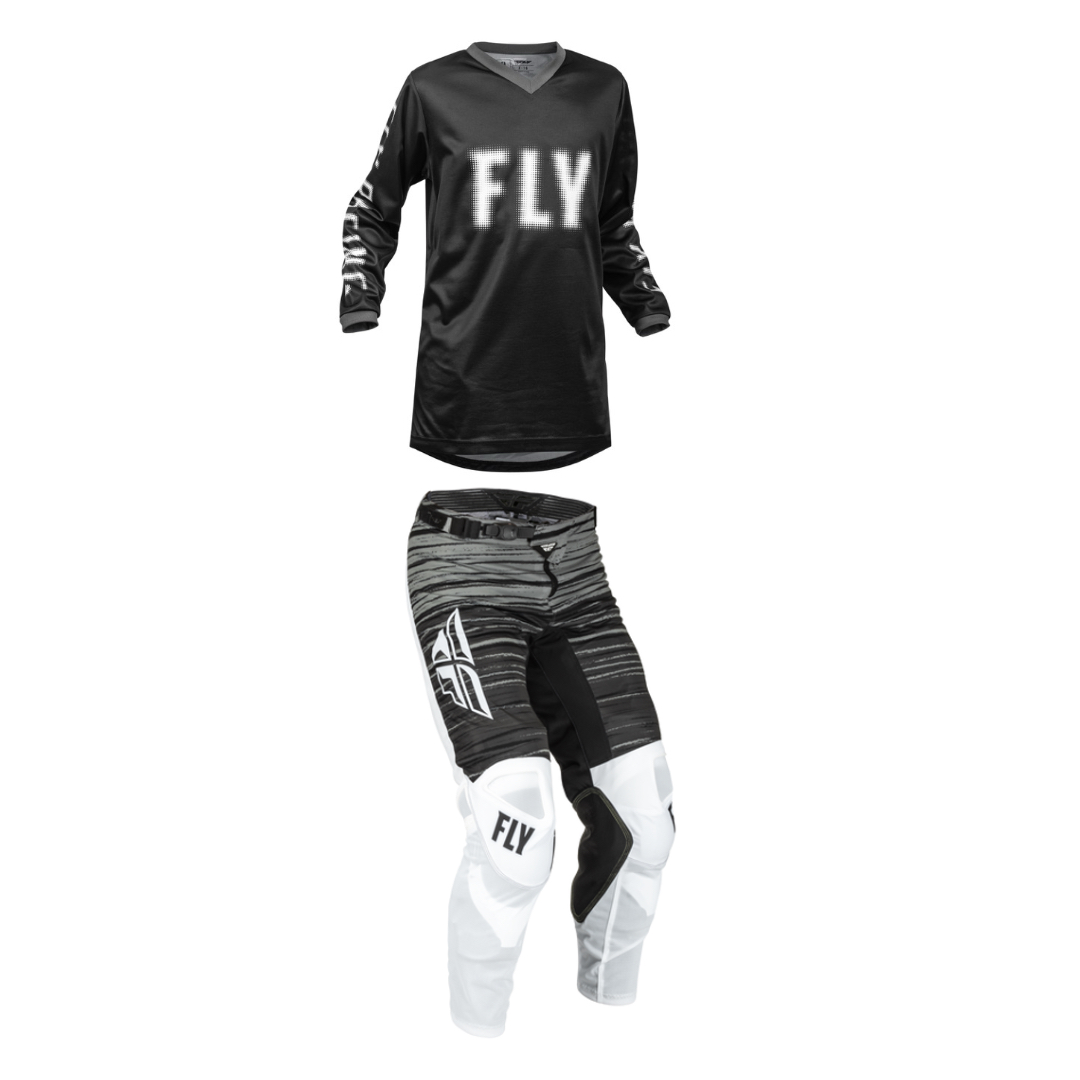 Fly Racing Youth Mixed Kit (Black)