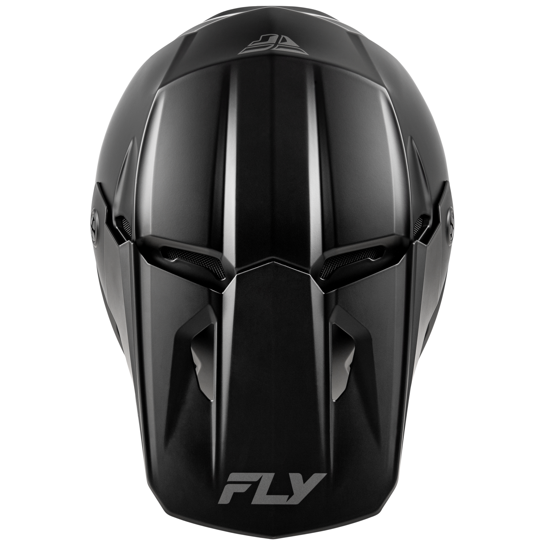 FLY Racing 2025 Kinetic Solid Youth Helmet (Matte Black)