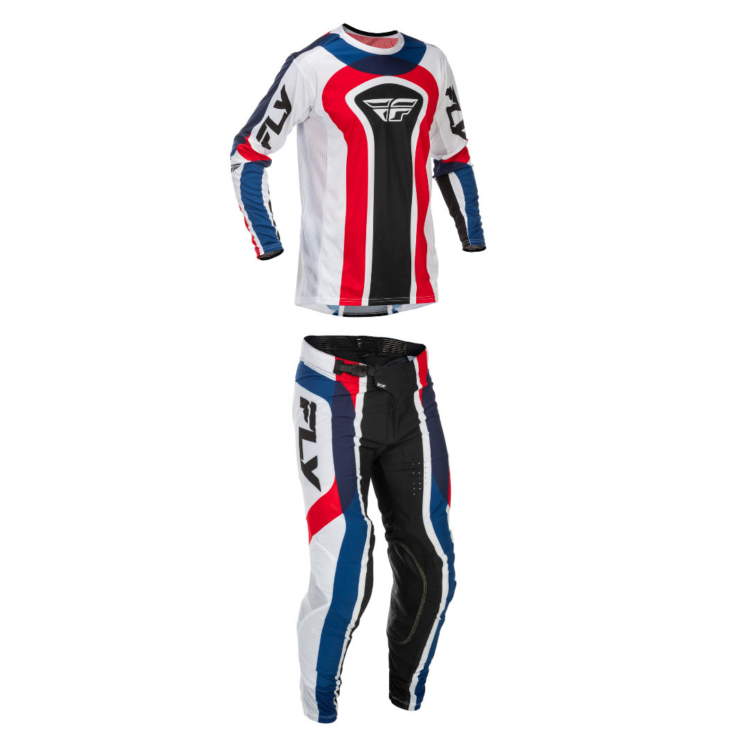 FLY Racing 2026 Lite SE Glory Full Kit (Red/White/Blue)