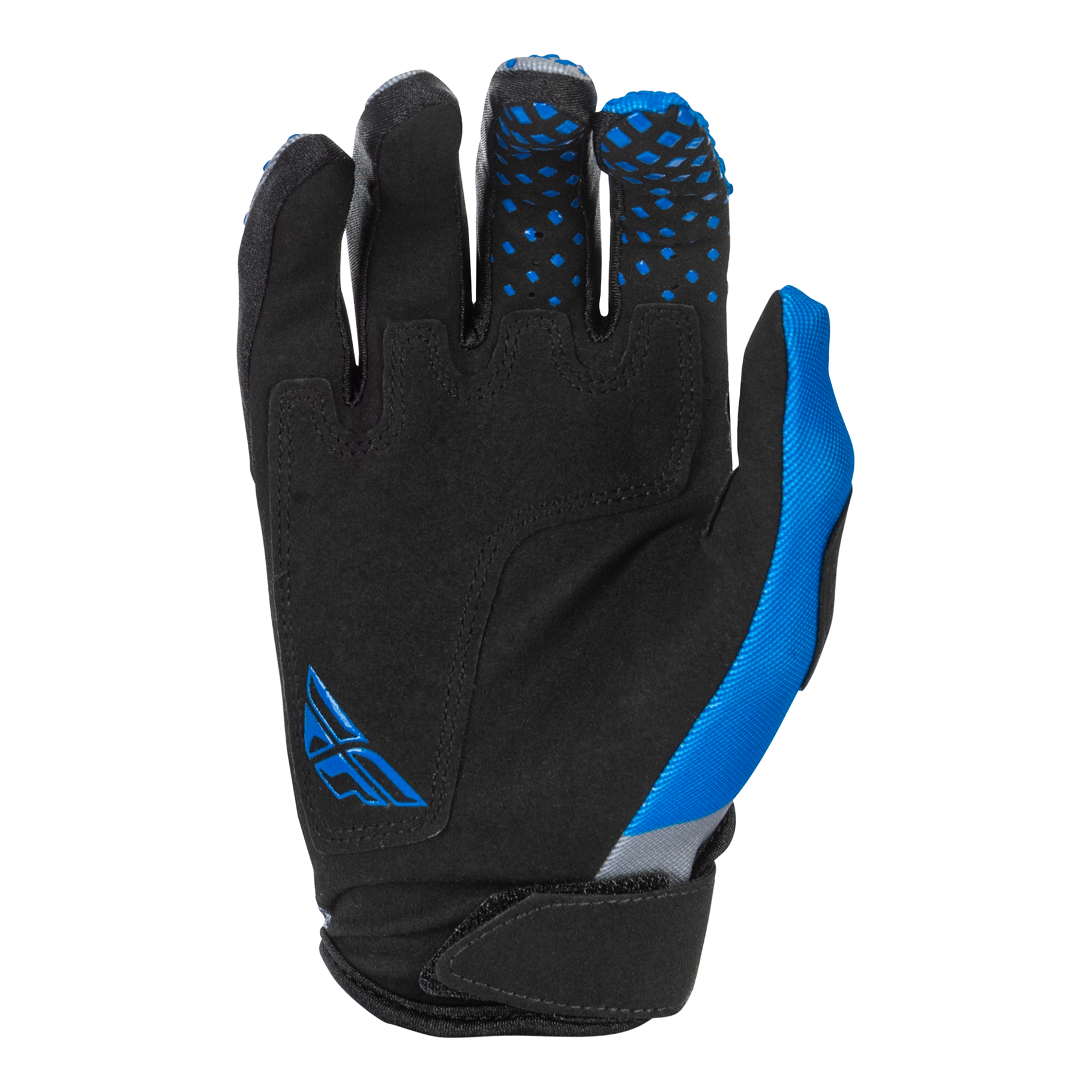 FLY Racing 2026 Kinetic Youth Gloves (Blue/Grey/Black)