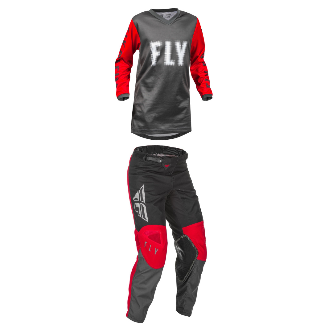 Fly Racing Youth Mixed Kit (Red)