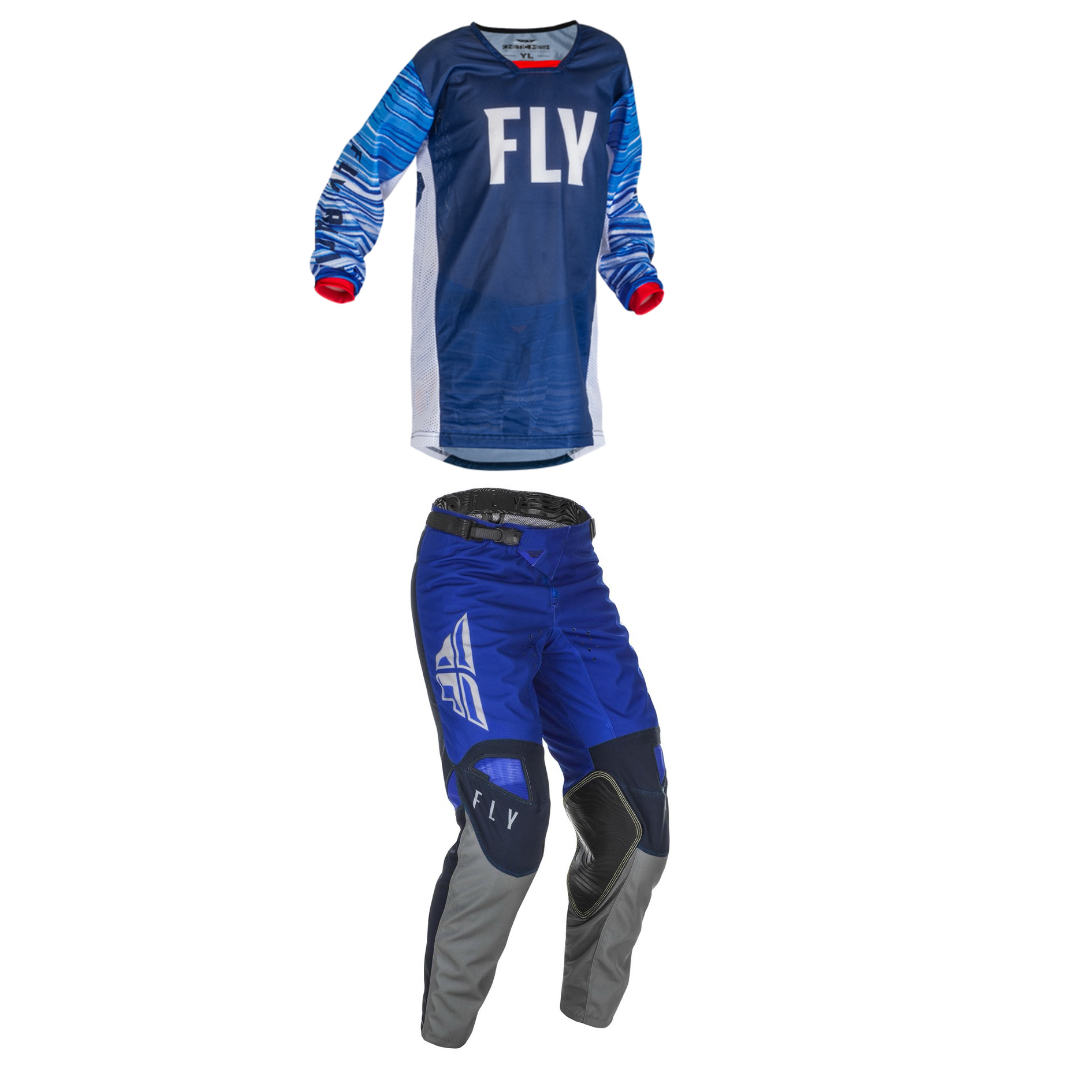 Fly Racing Youth Mixed Kit (Blue)