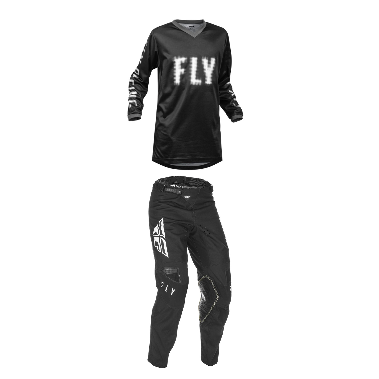 Fly Racing Youth Mixed Kit (Black)