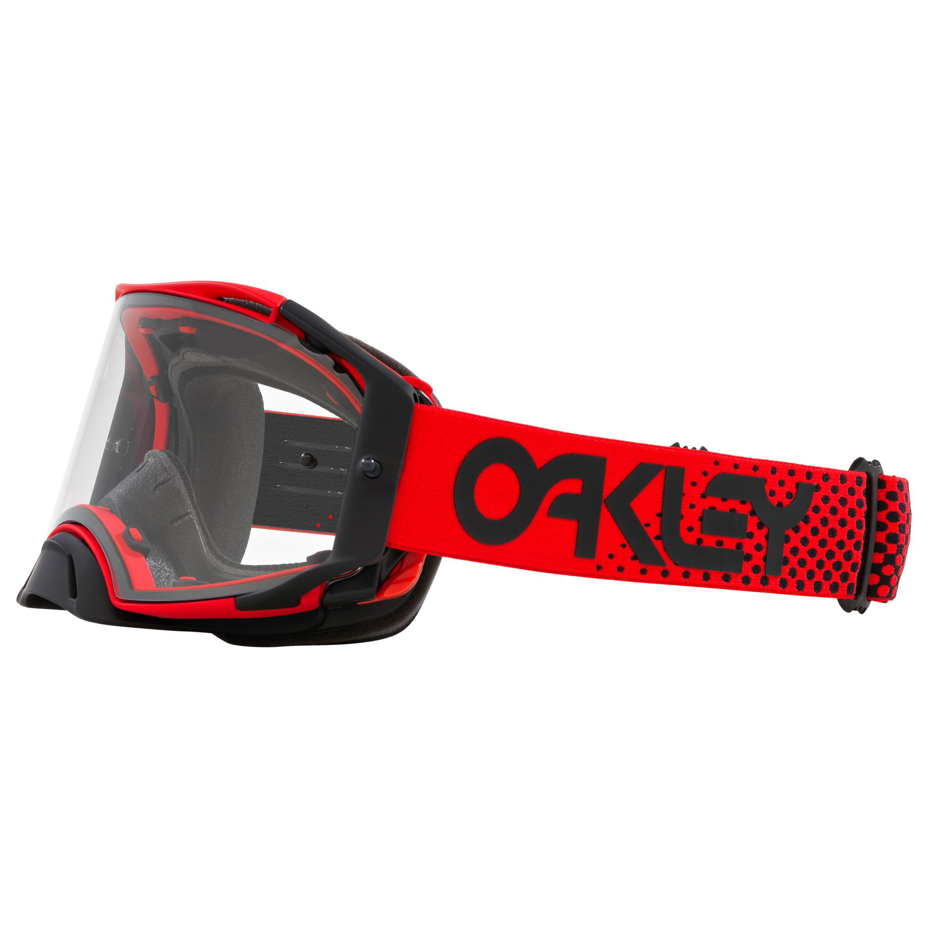 Oakley Airbrake Moto Goggle Red (Clear)