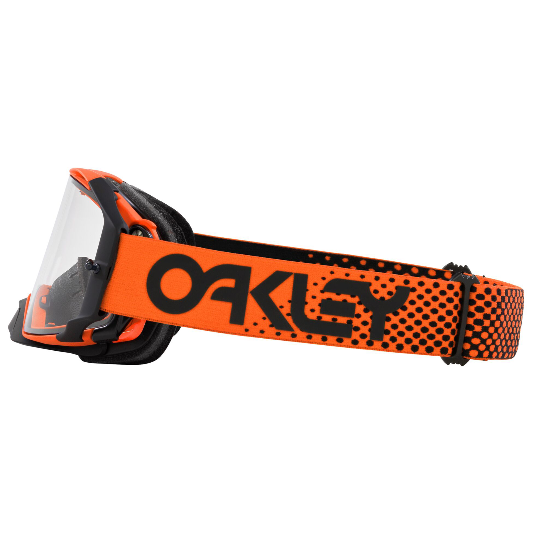 Oakley Airbrake Moto Goggle Orange (Clear)