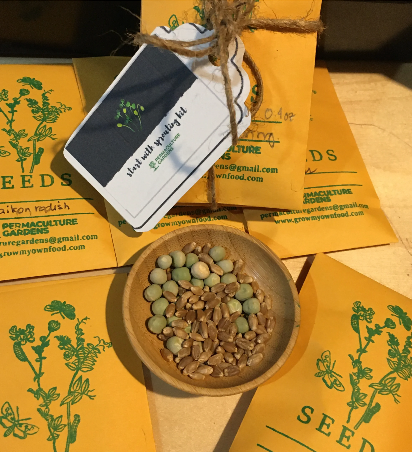 Start with Sprouting Kit (8 weeks of continuous sprouting!)