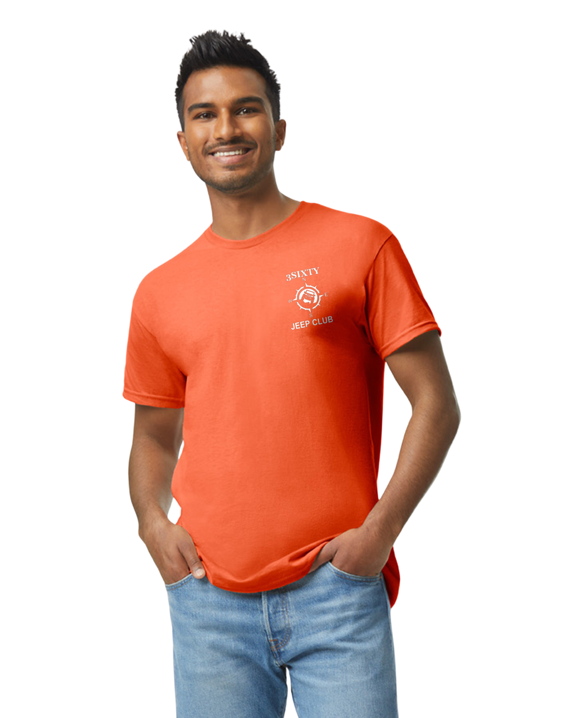  Gilden T-Shirts (ARMY GREEN, NAVY, ORANGE)