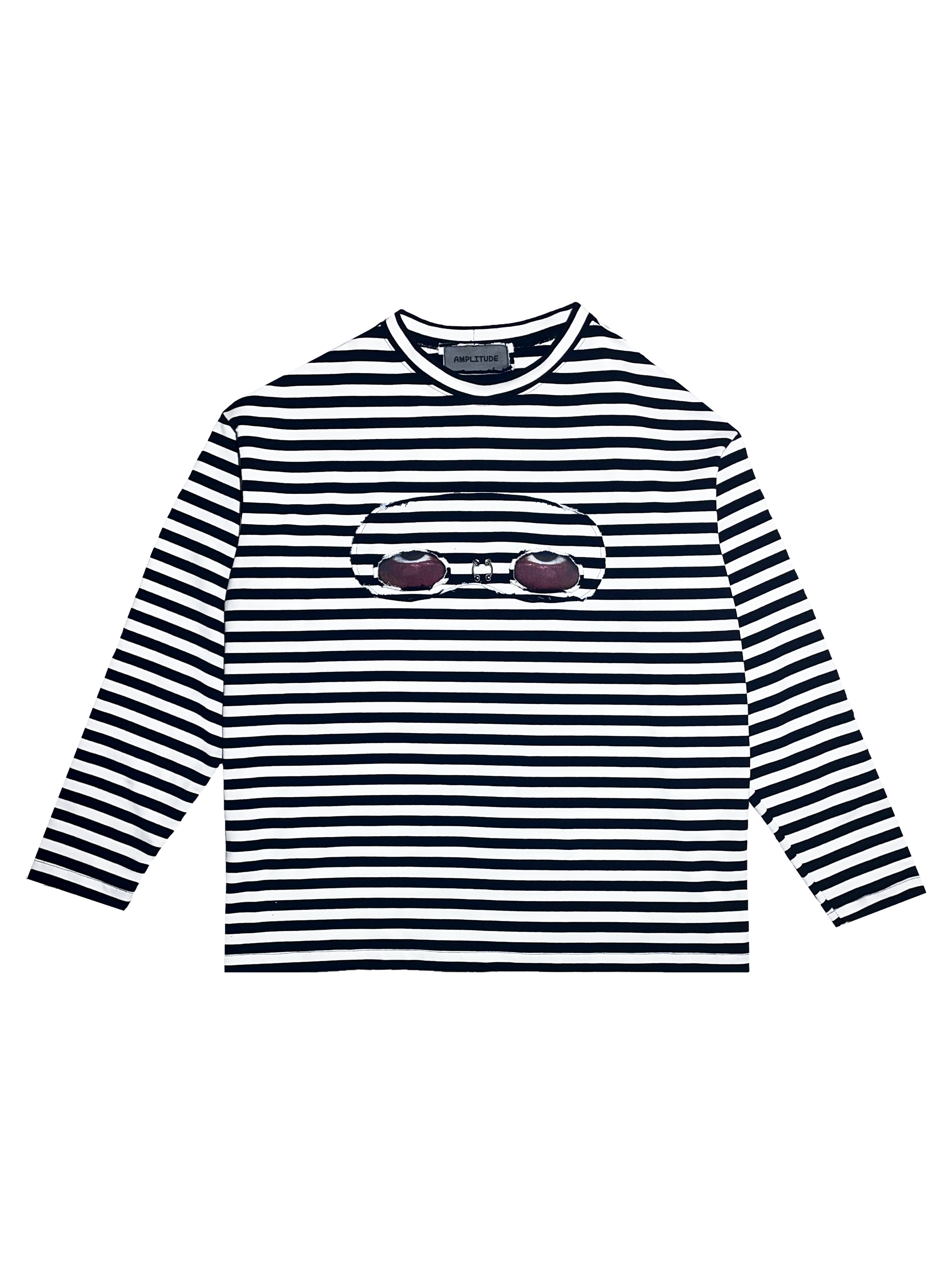Striped "Septum" Long Sleeve T-Shirt