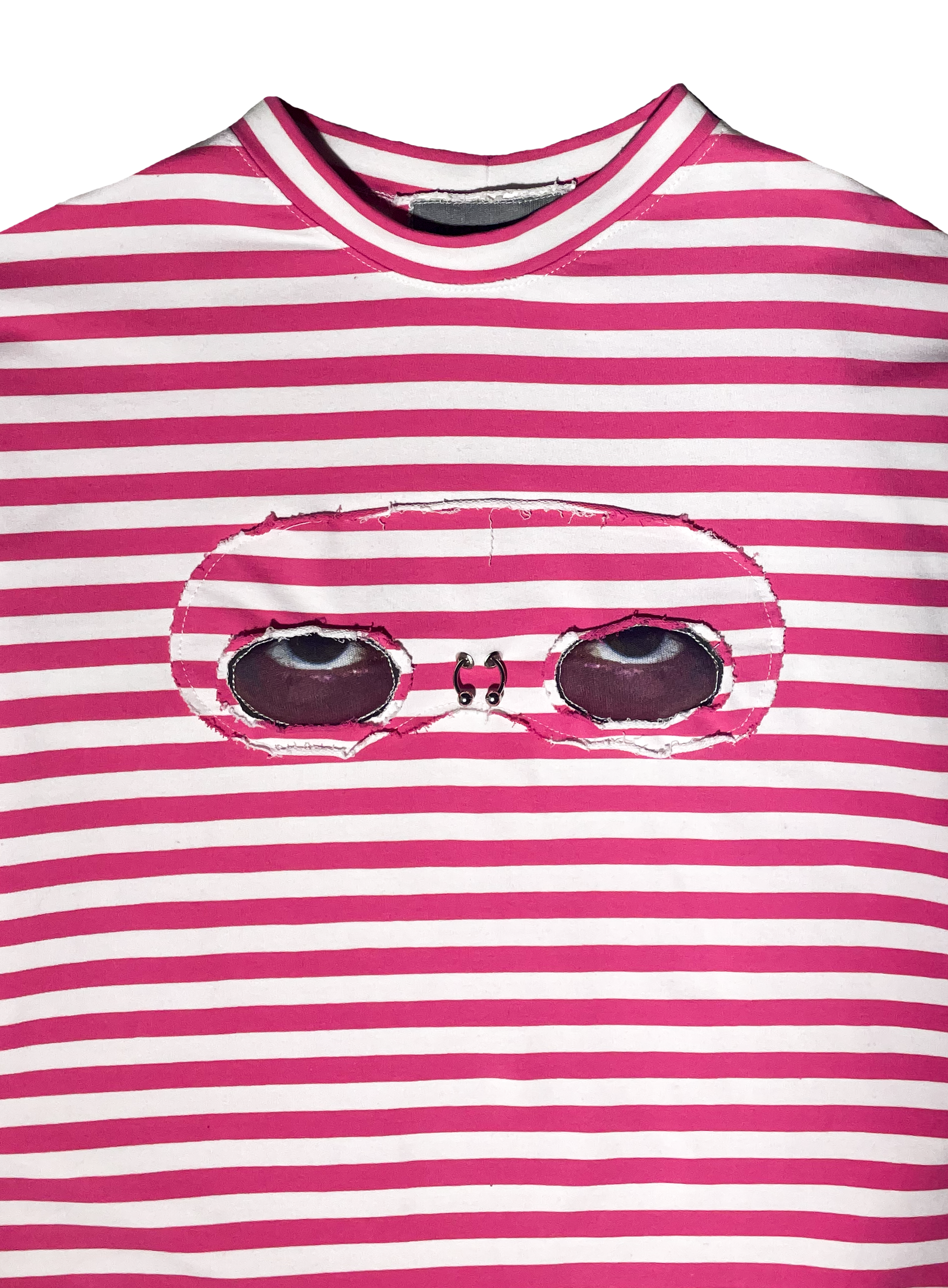 Striped "Septum" Long Sleeve T-shirt