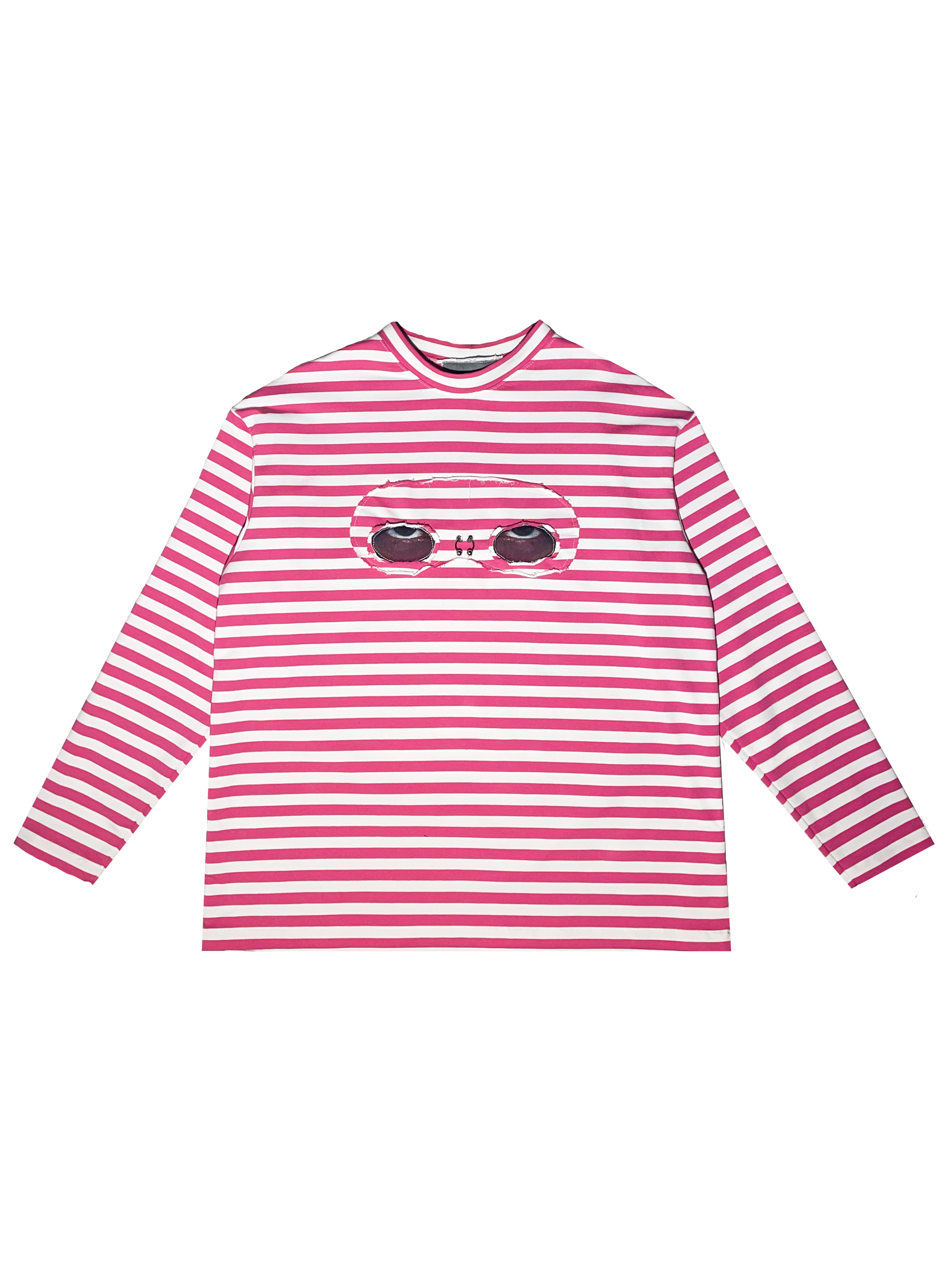 Striped "Septum" Long Sleeve T-shirt
