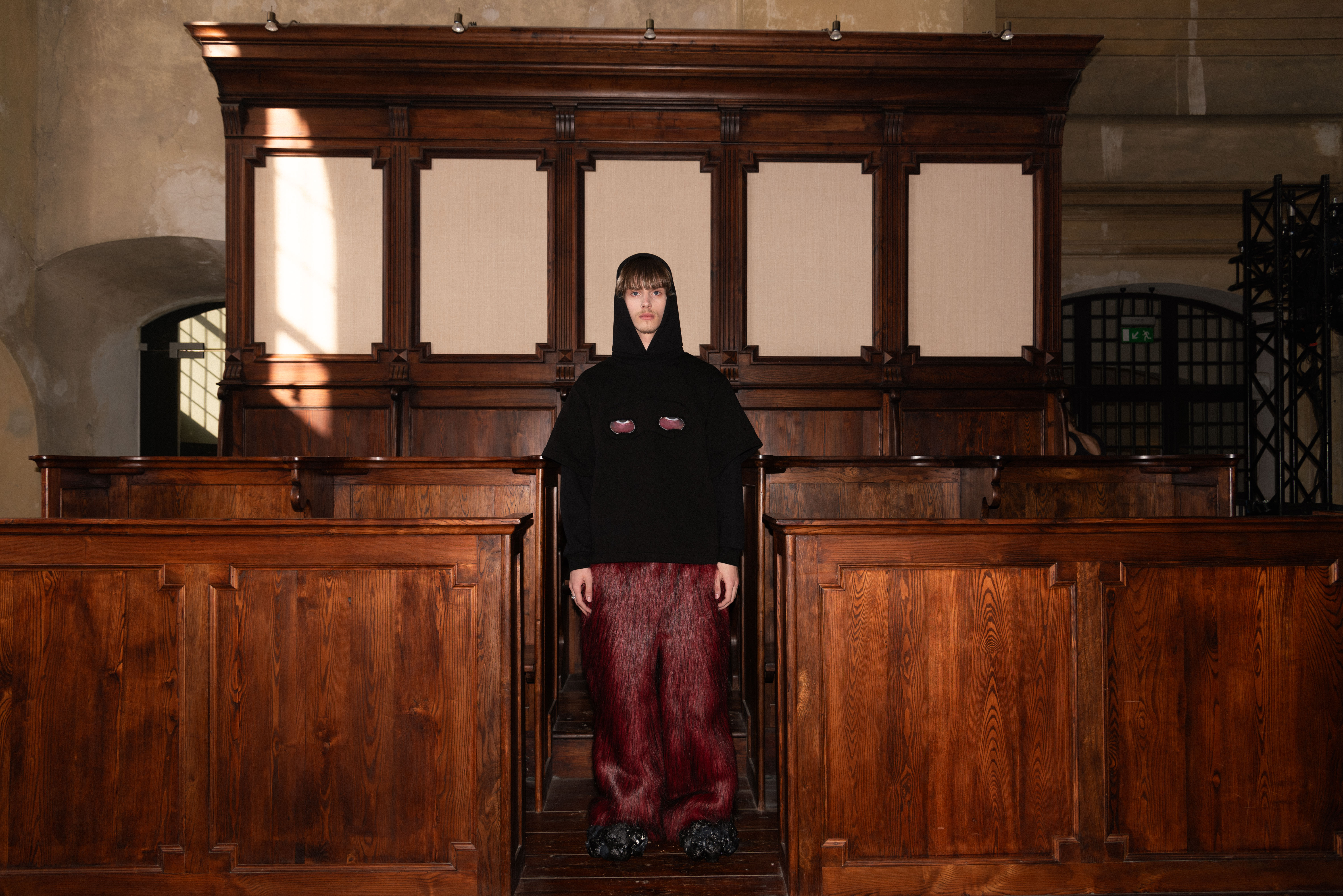 "Sleep Monster" Fur Pant