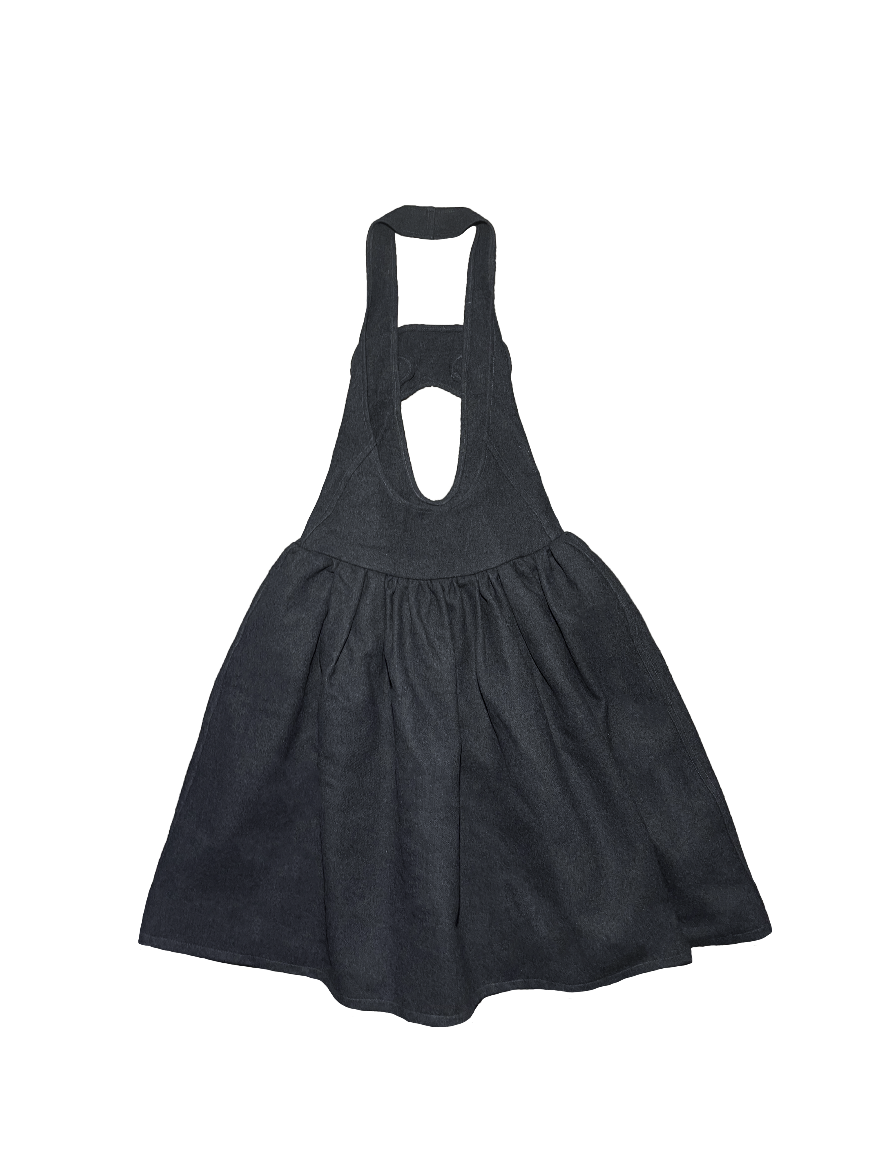 "Sleeping Mask" Wool Gown