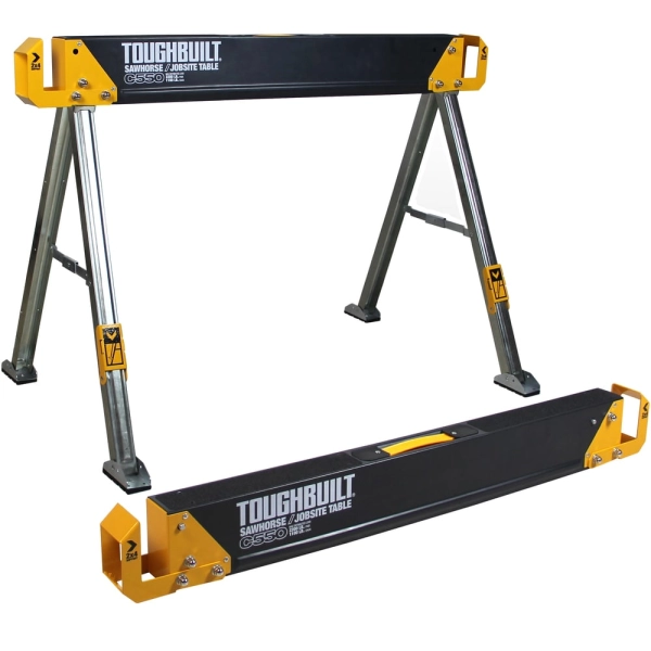 ToughBuilt TB-C550 - Statybinis darbastalis / ožys (komplektas / 2 vnt.)