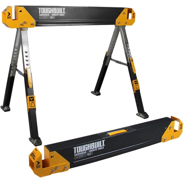  ToughBuilt TB-C650 - Statybinis darbastalis / ožys (komplektas / 2 vnt.)